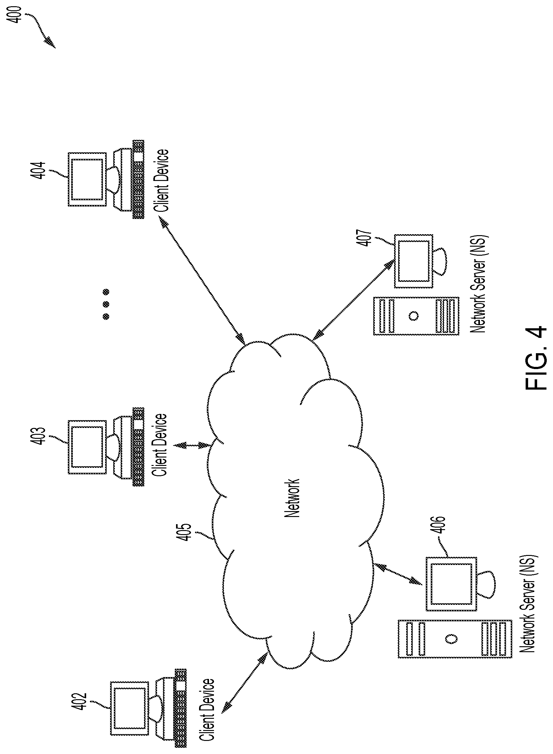 Patent US12328393 Figure 4 – Computer-based systems configured for authenticating based on generated virtual tokens and methods of use thereof