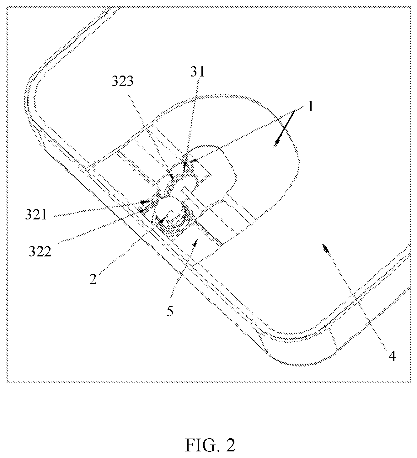 Patent US12328403 Figure 2 – Full-screen electronic device