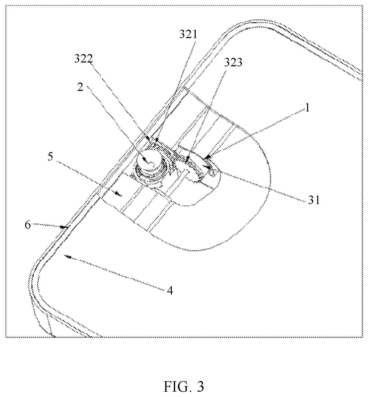 Patent US12328403 Figure 3 – Full-screen electronic device