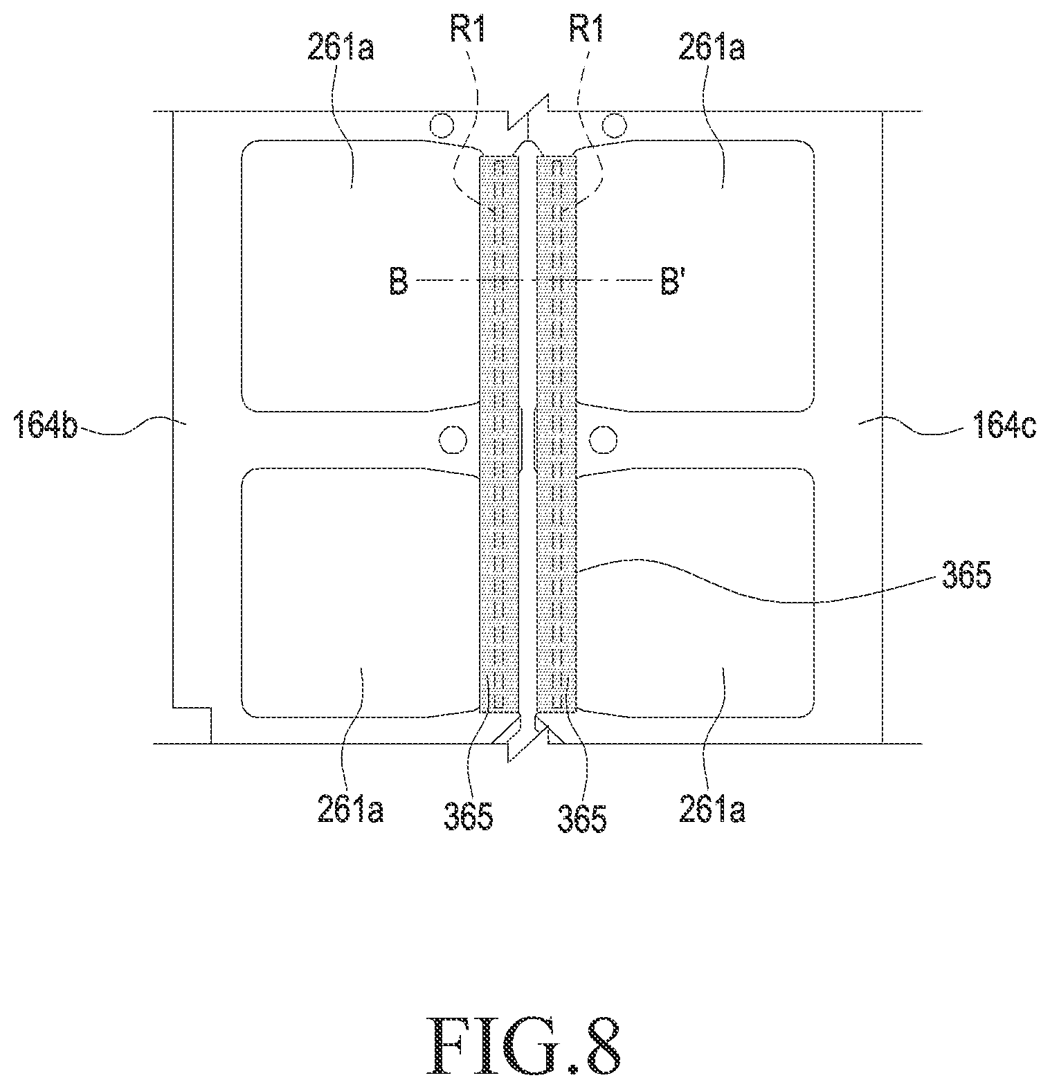 Patent US12328404 Figure 8 – Electronic device including elastic member