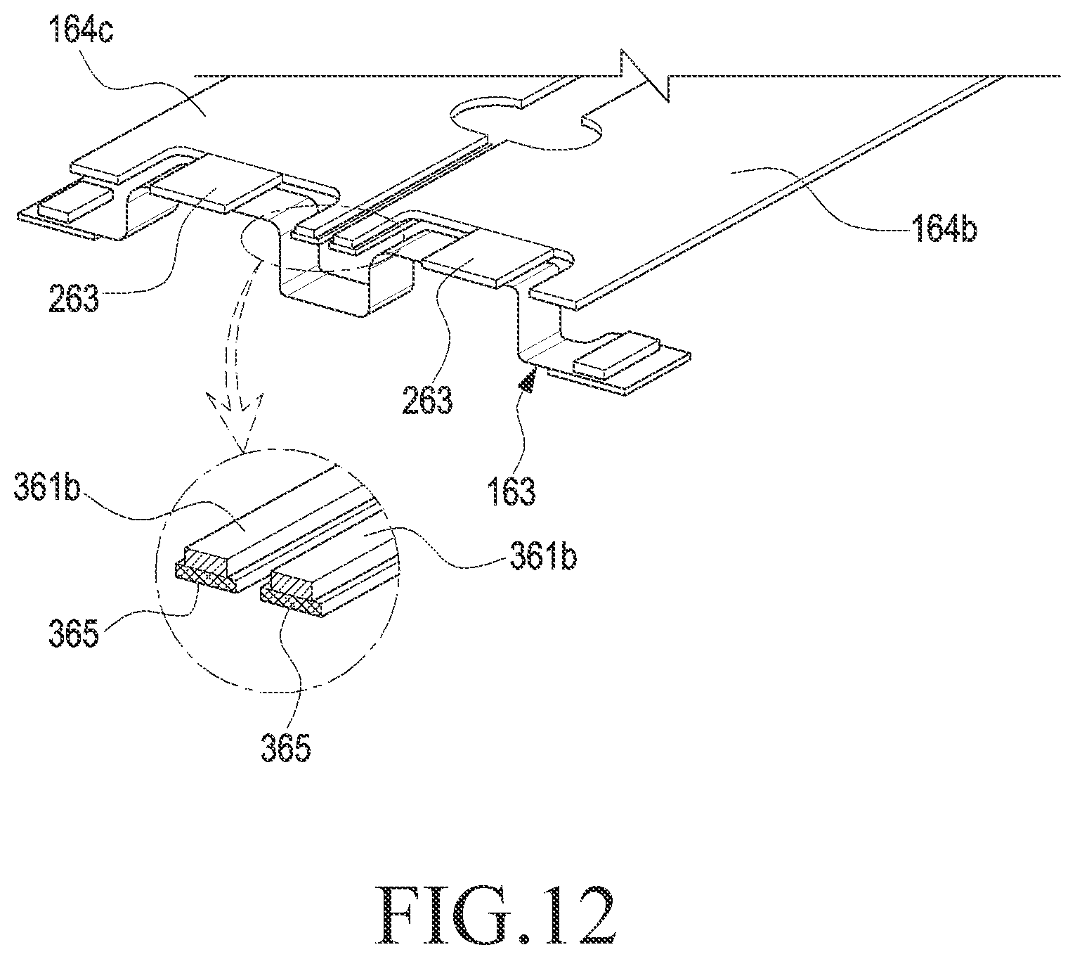 Patent US12328404 Figure 10 – Electronic device including elastic member