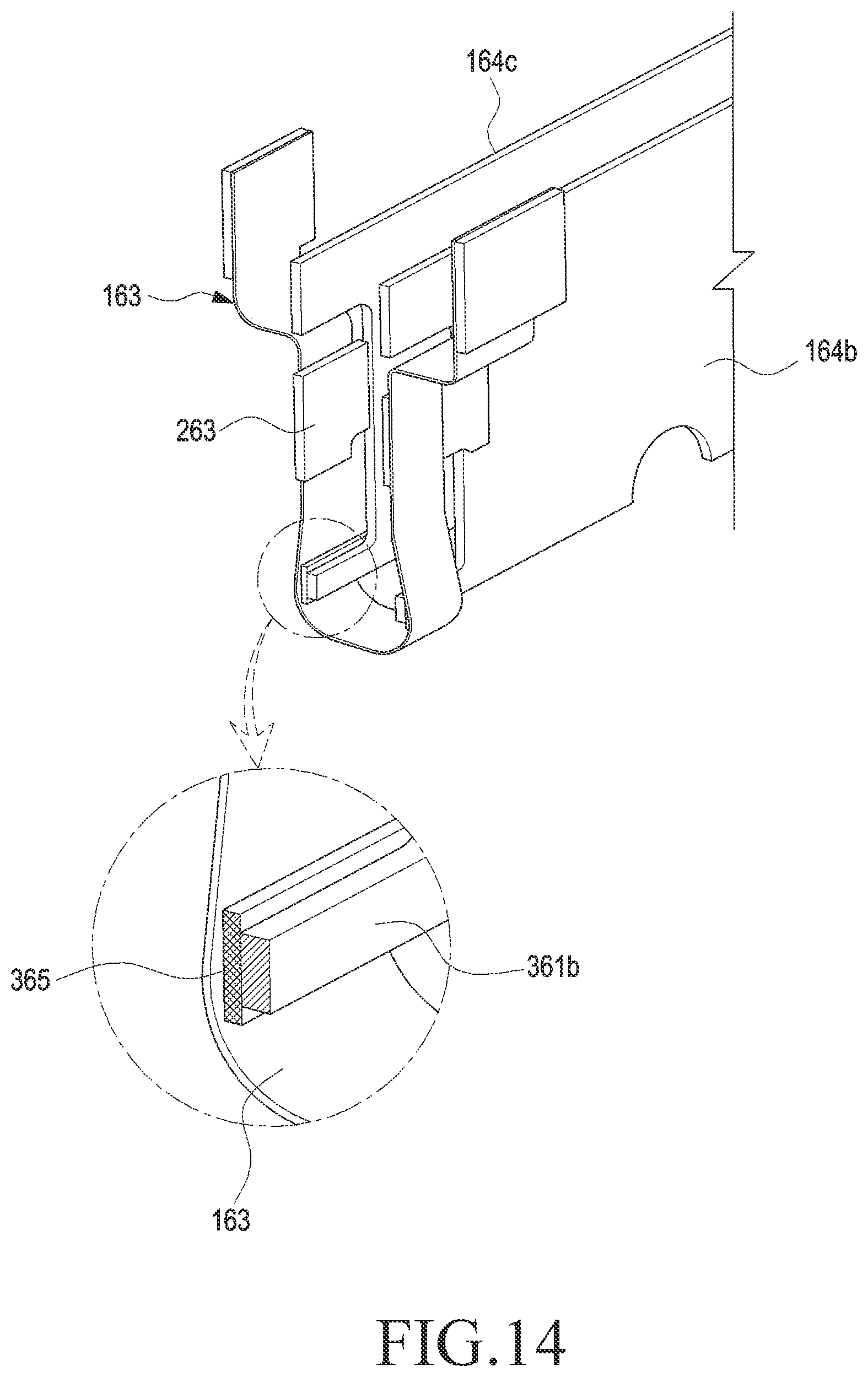 Patent US12328404 Figure 12 – Electronic device including elastic member