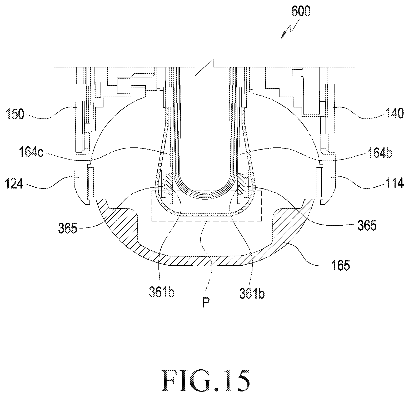 Patent US12328404 Figure 13 – Electronic device including elastic member