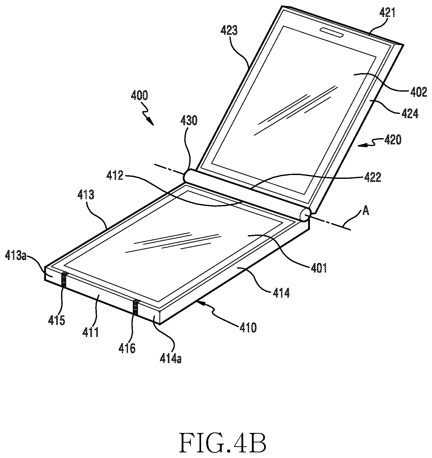 Patent US12328405 Figure 9 – Electronic device with metal frame antenna