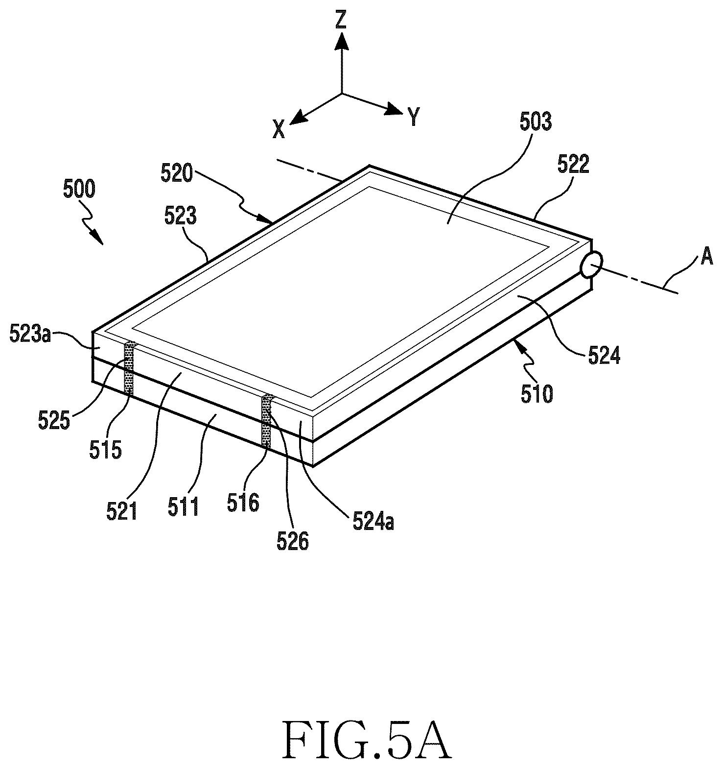 Patent US12328405 Figure 12 – Electronic device with metal frame antenna