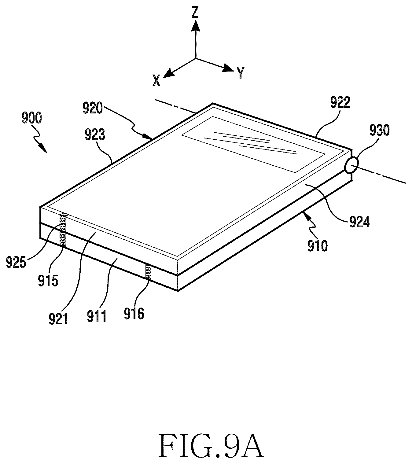 Patent US12328405 Figure 18 – Electronic device with metal frame antenna
