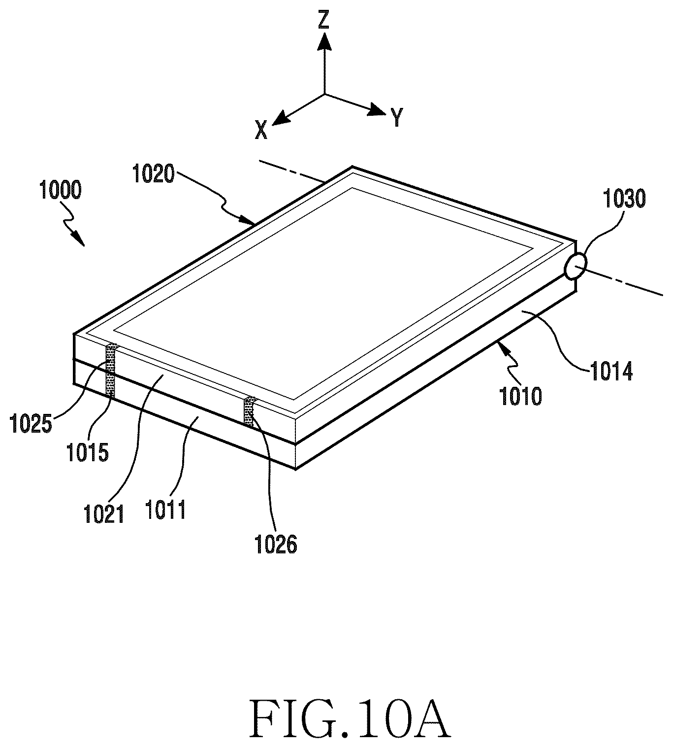 Patent US12328405 Figure 20 – Electronic device with metal frame antenna