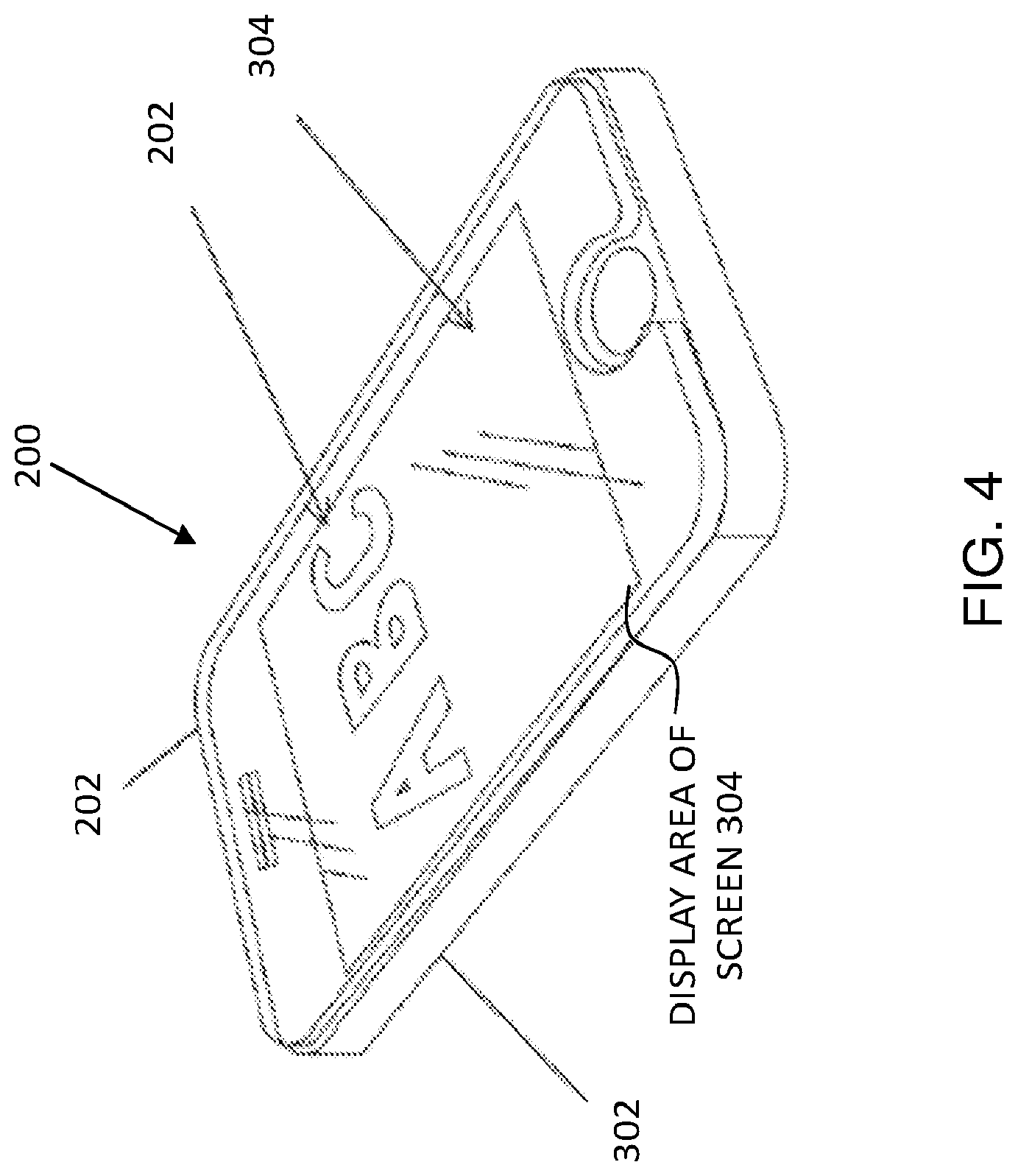 Patent US12328406 Figure 4 – Privacy screen protector having an image and a method of making thereof