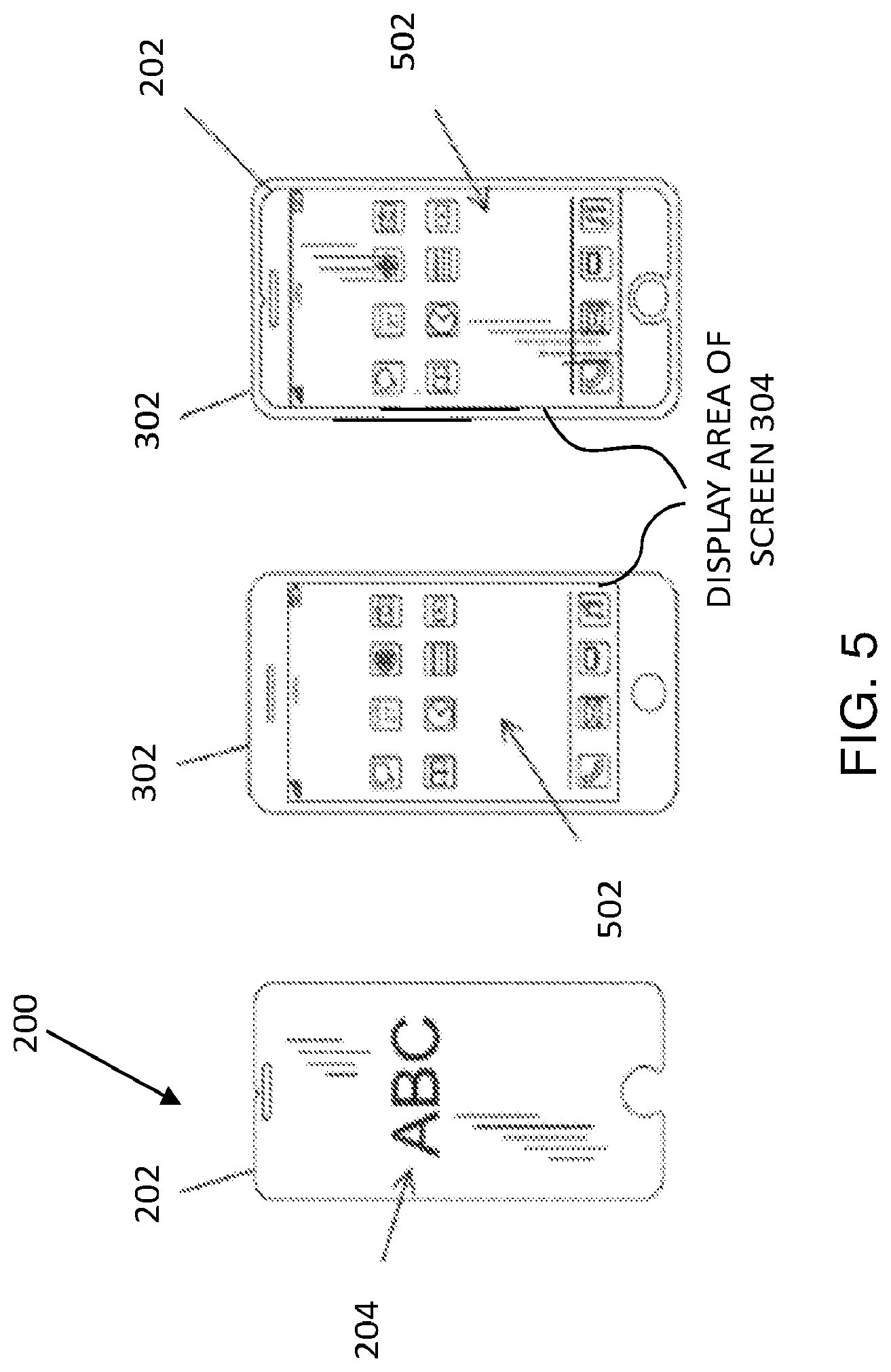 Patent US12328406 Figure 5 – Privacy screen protector having an image and a method of making thereof