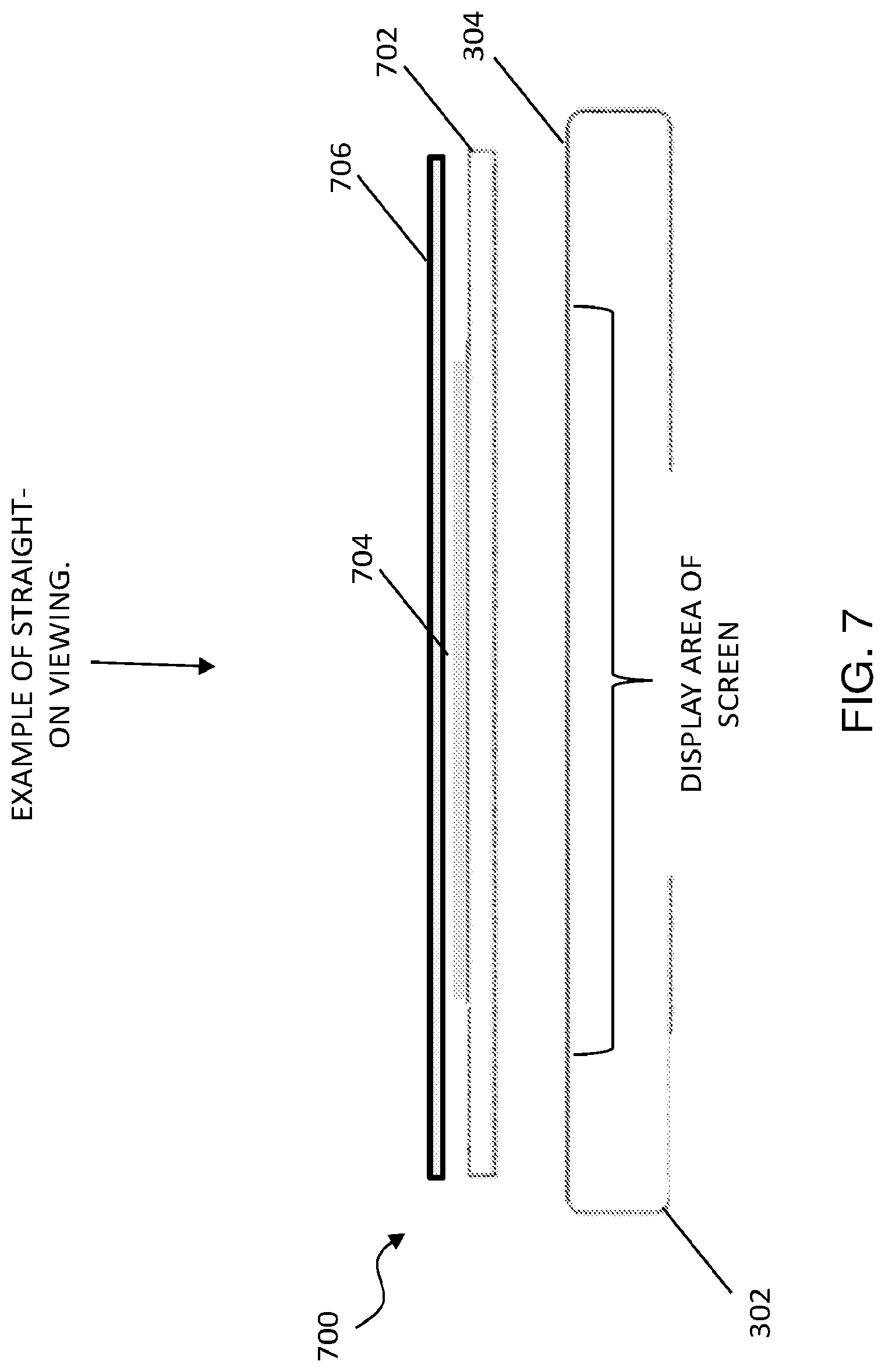 Patent US12328406 Figure 7 – Privacy screen protector having an image and a method of making thereof