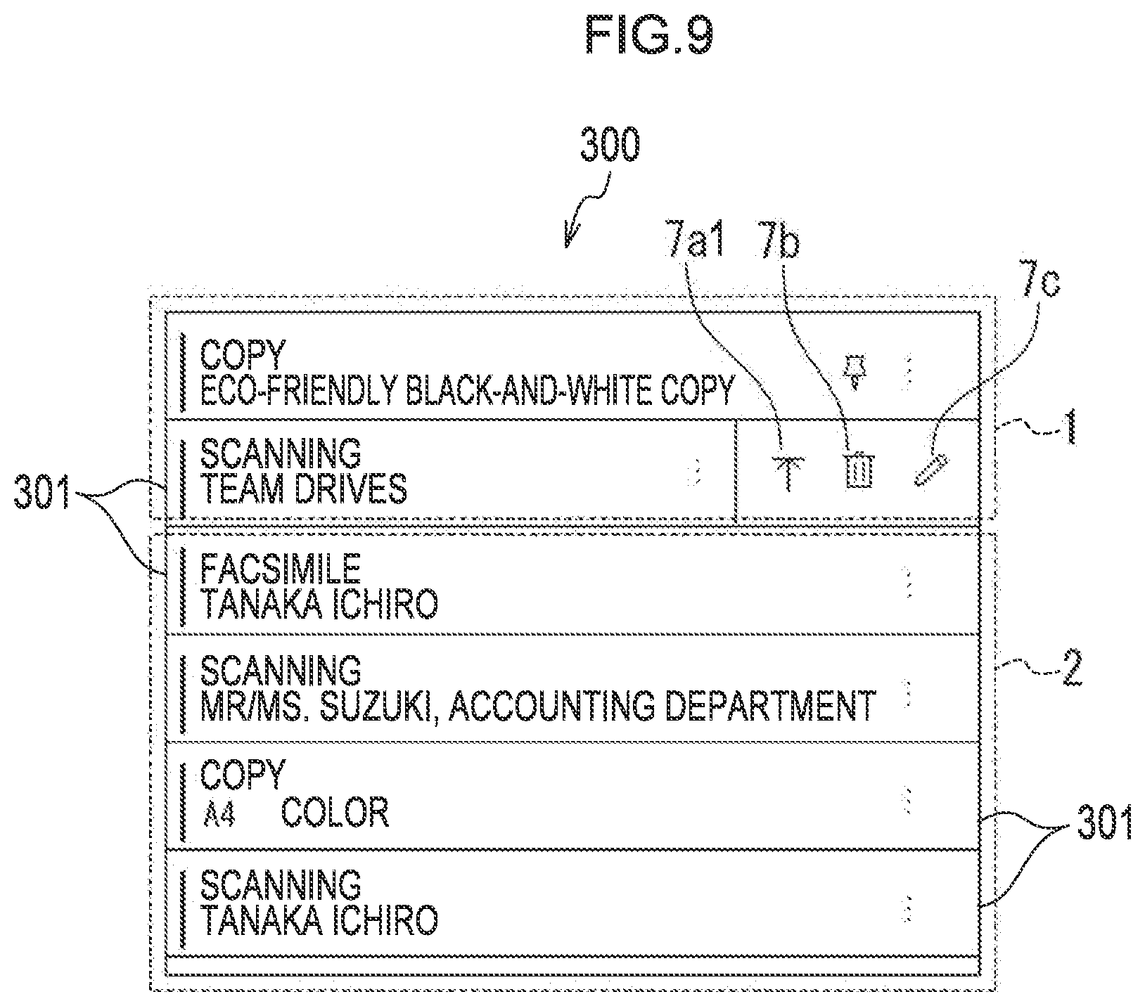 Patent US12328419 Figure 9 – Control device and recording medium