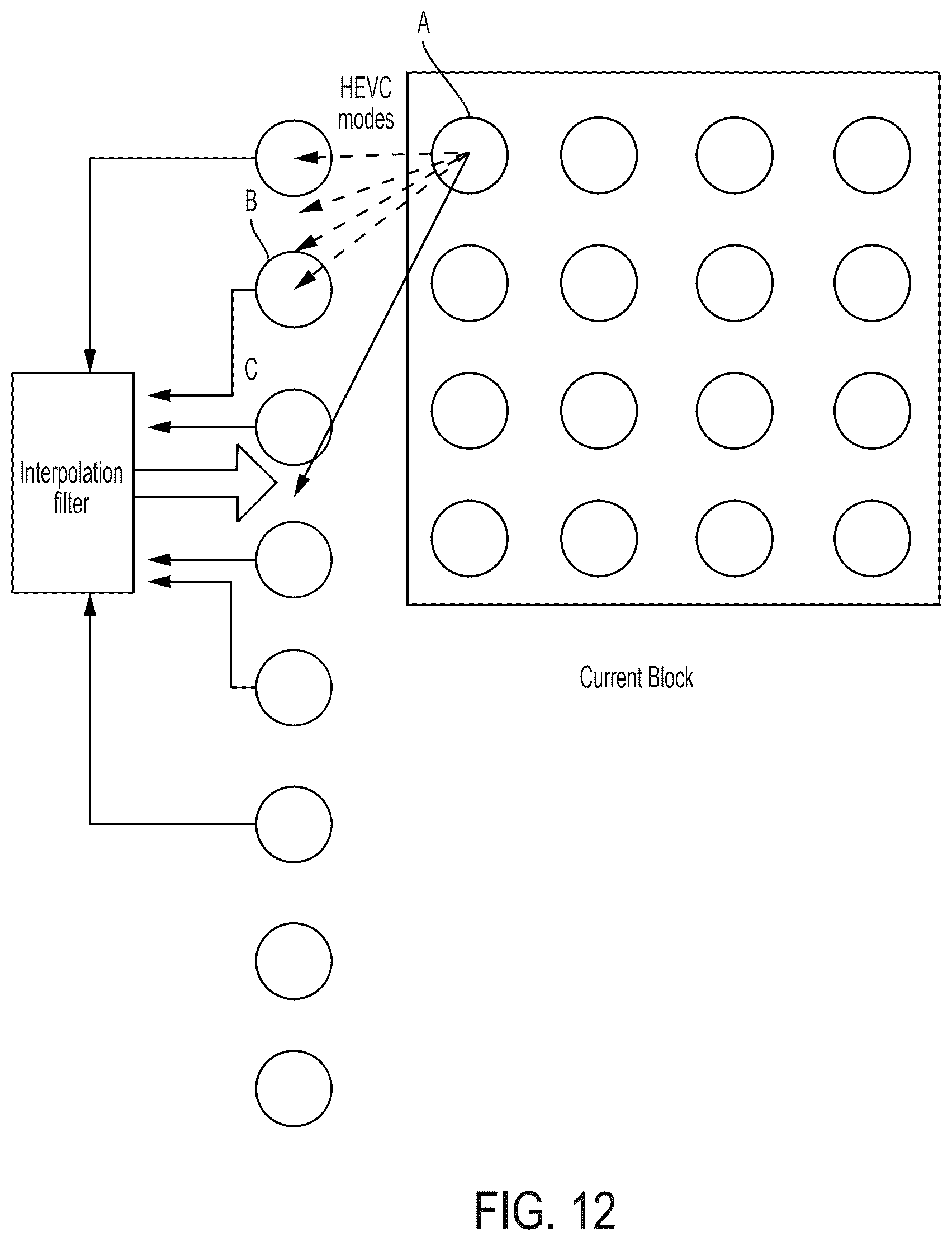 Patent US12328434 Figure 11 – Intra prediction in video coding