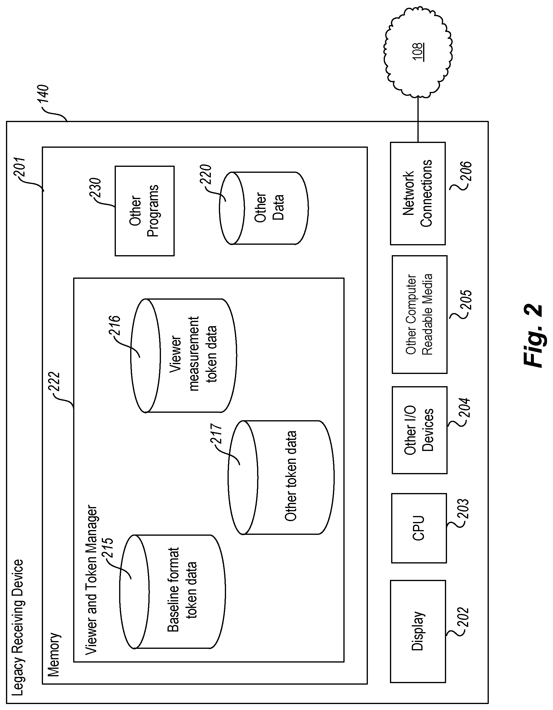Patent US12328473 Figure 2 – Token merging for legacy content receiving devices