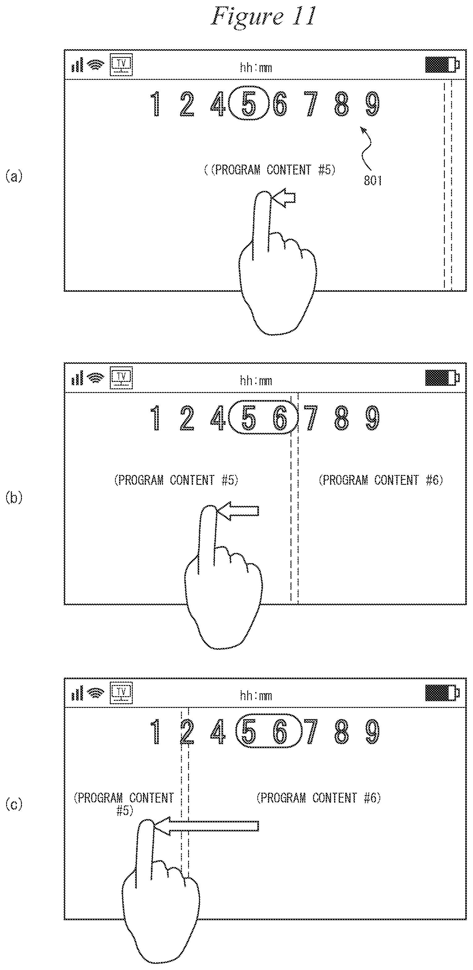 Patent US12328481 Figure 11 – Information communication terminal device and method for controlling display in said device