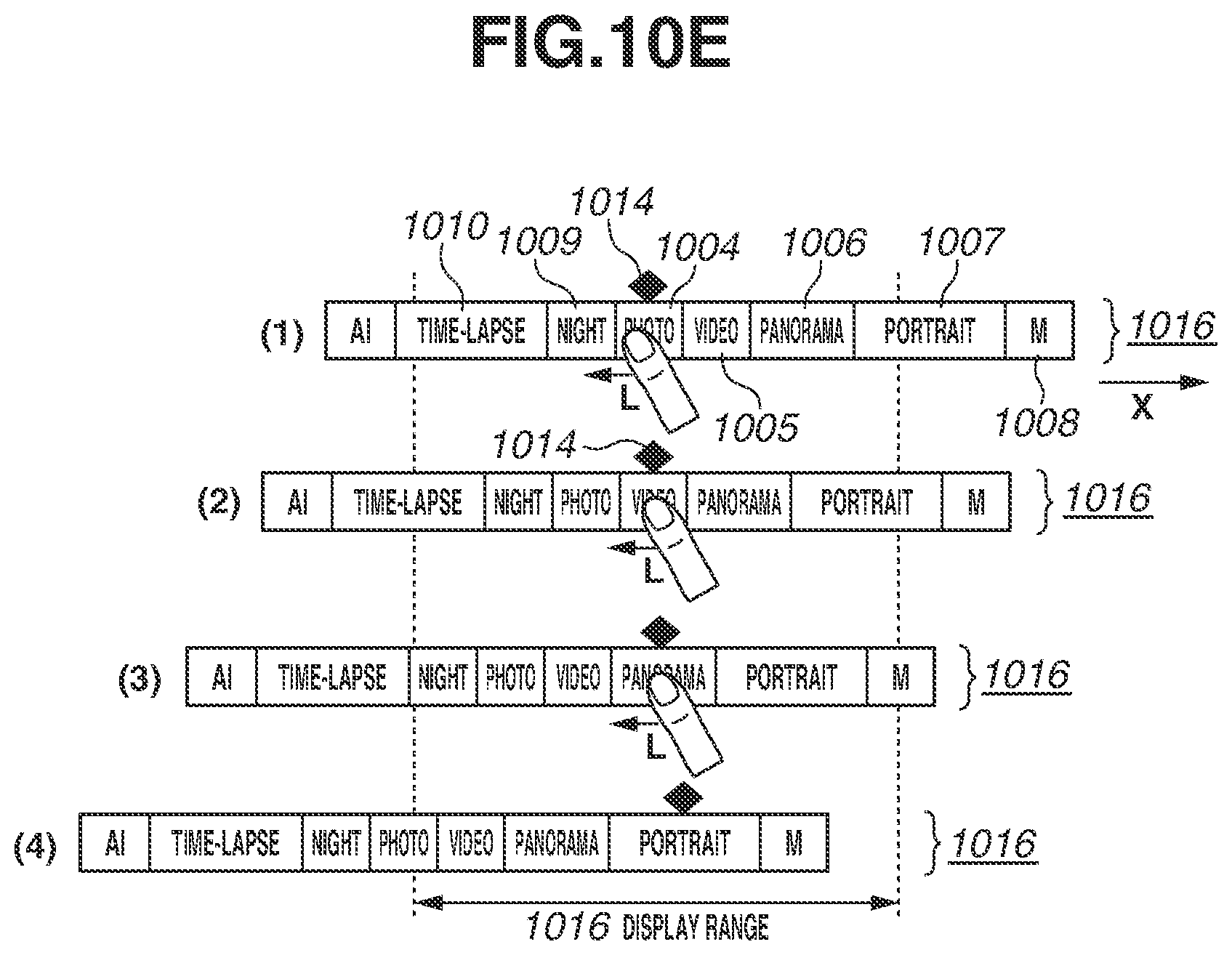 Patent US12328490 Figure 16 – Electronic device with zoom control