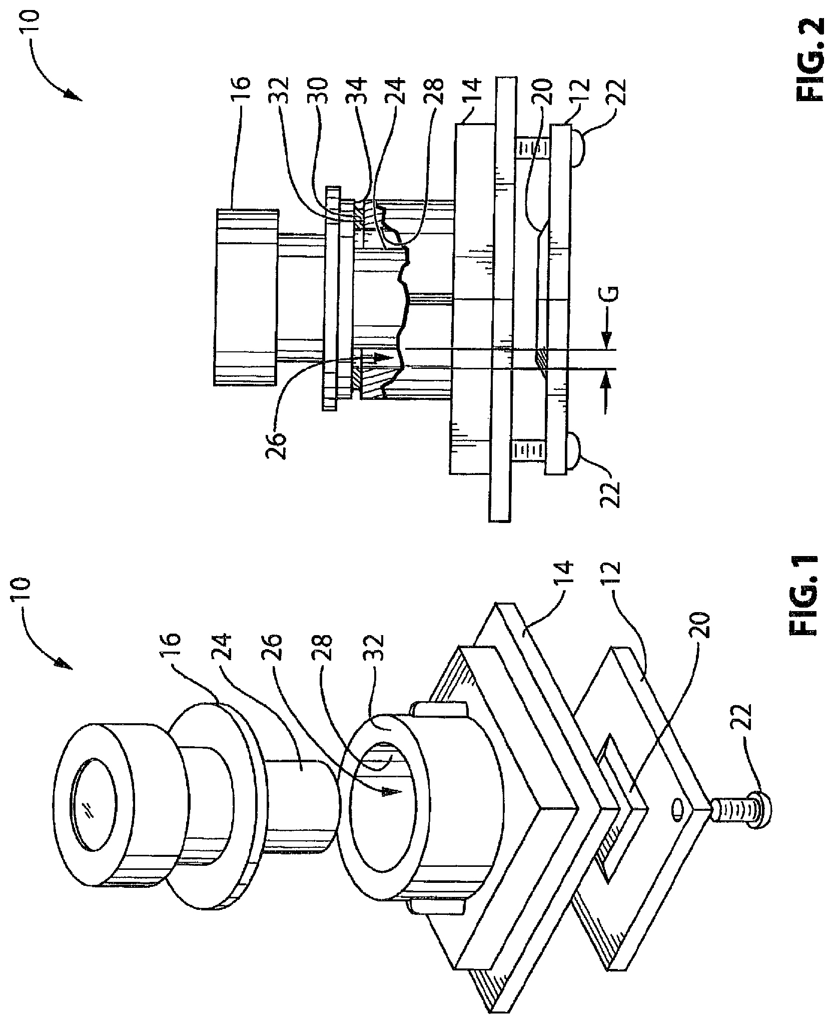 Patent US12328491 Figure 1 – Vehicular camera and lens assembly