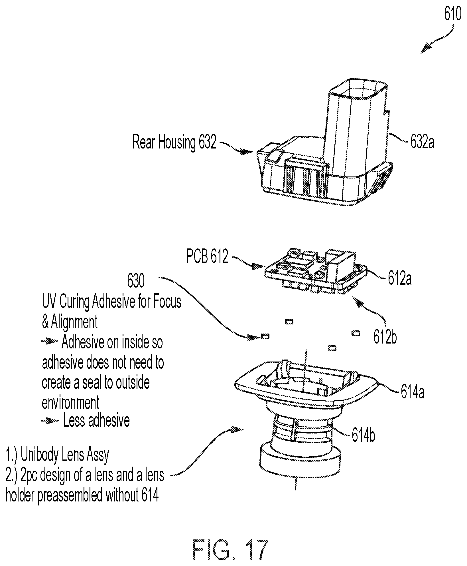 Patent US12328491 Figure 9 – Vehicular camera and lens assembly