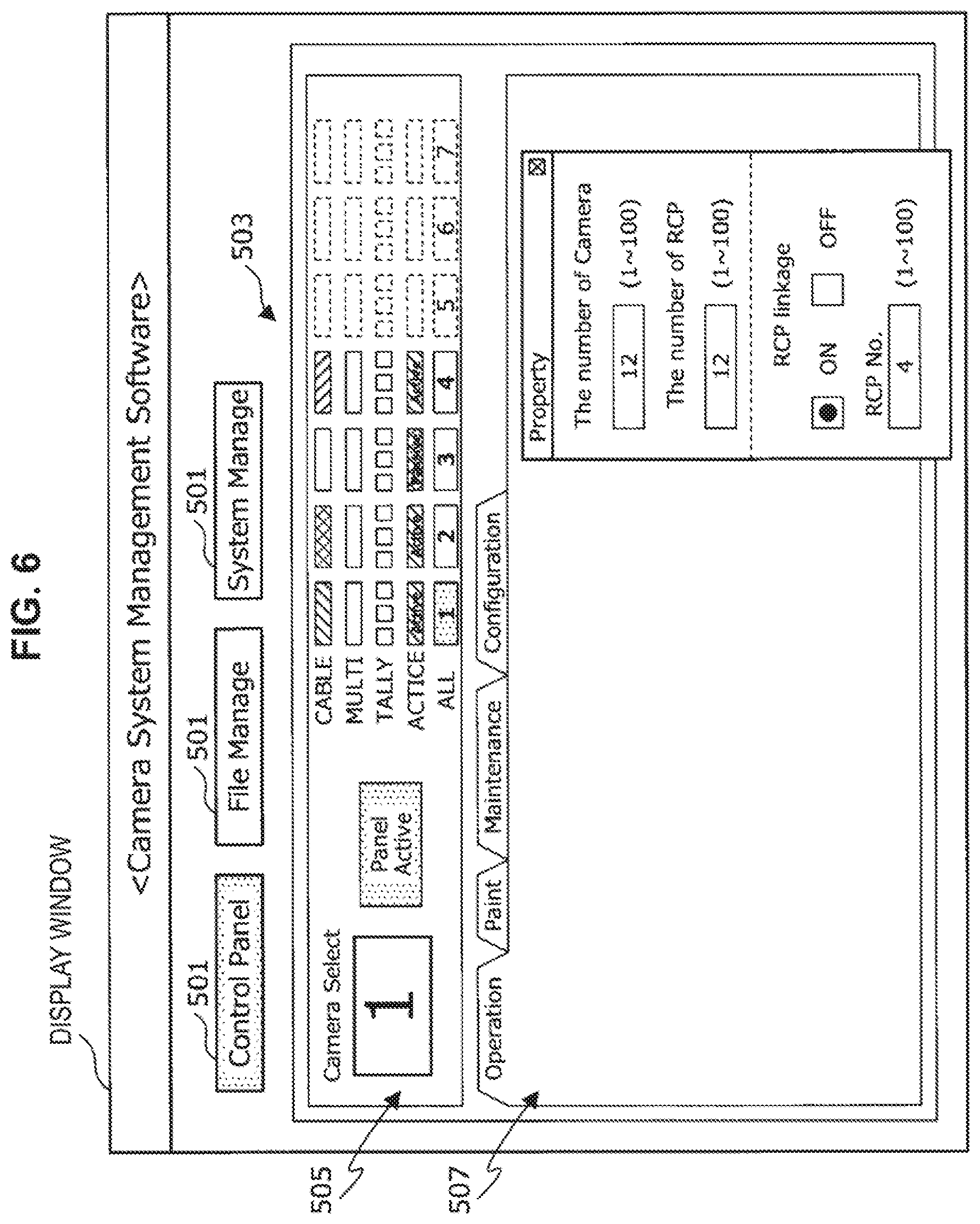 Patent US12328501 Figure 6 – Information processing apparatus, information processing method, program, and information processing system for controlling multi-camera system