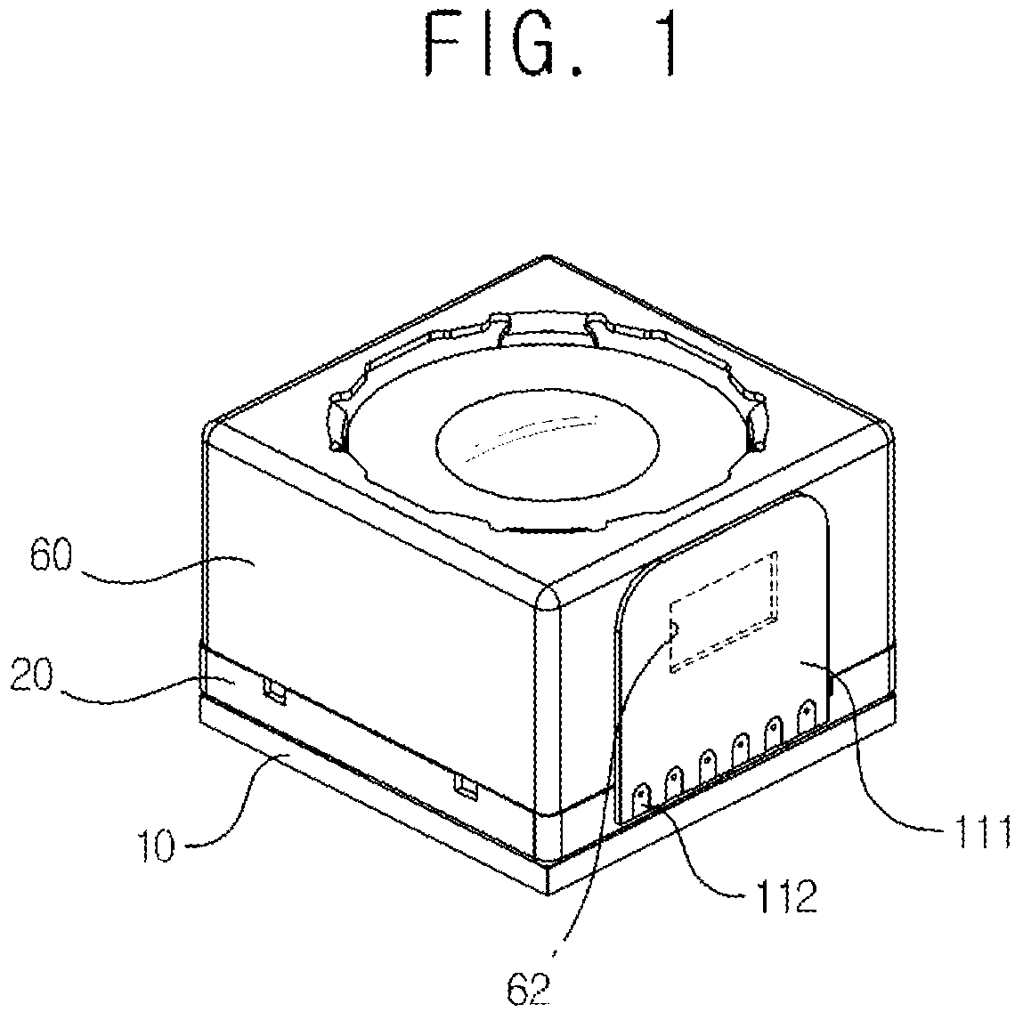 Patent US12328504 Figure 1 – Lens moving unit comprising a sensing magnet and a correction magnet