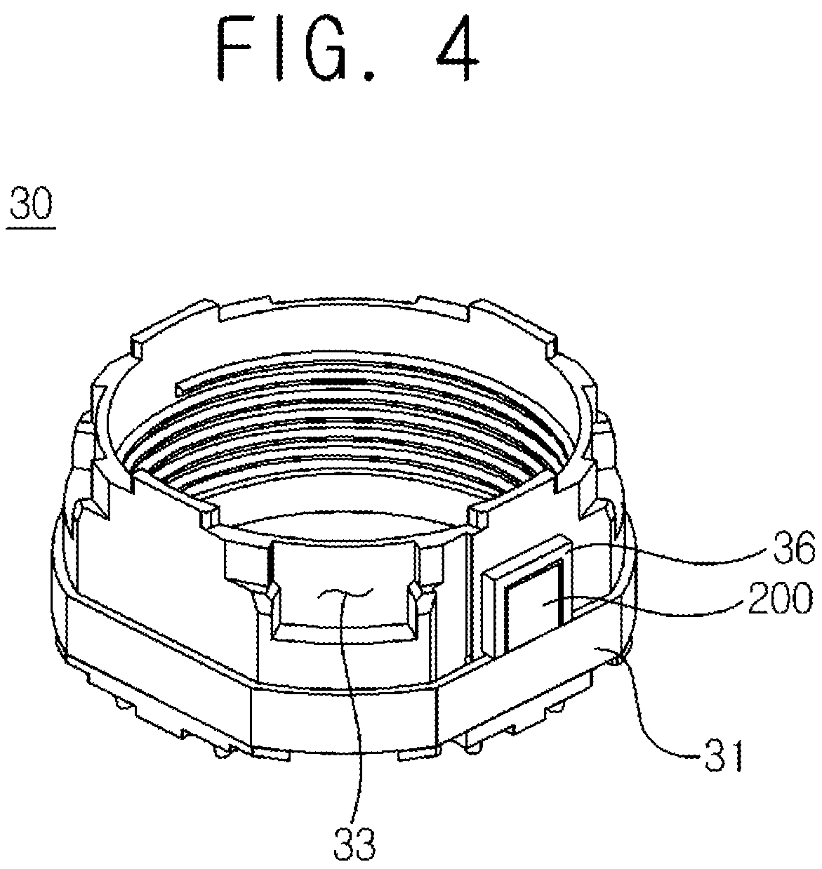 Patent US12328504 Figure 4 – Lens moving unit comprising a sensing magnet and a correction magnet