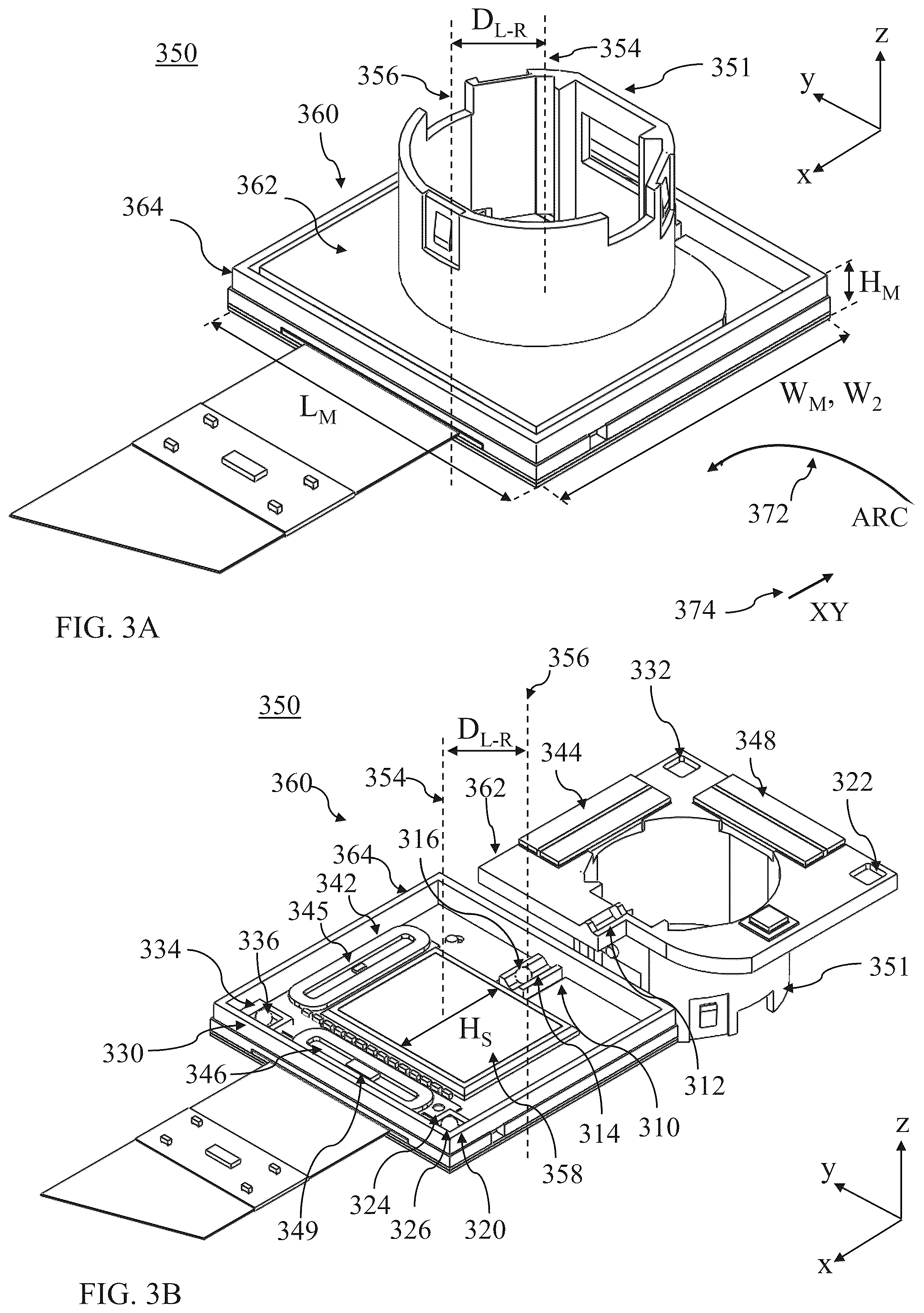 Patent US12328505 Figure 3 – Slim compact lens optical image stabilization
