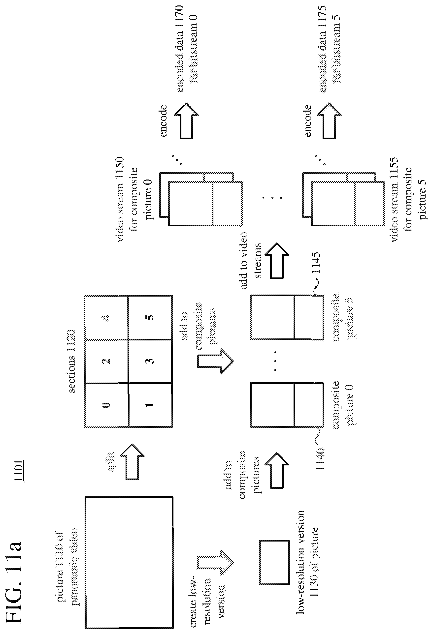 Patent US12328509 Figure 13 – Adaptive panoramic video streaming using composite pictures