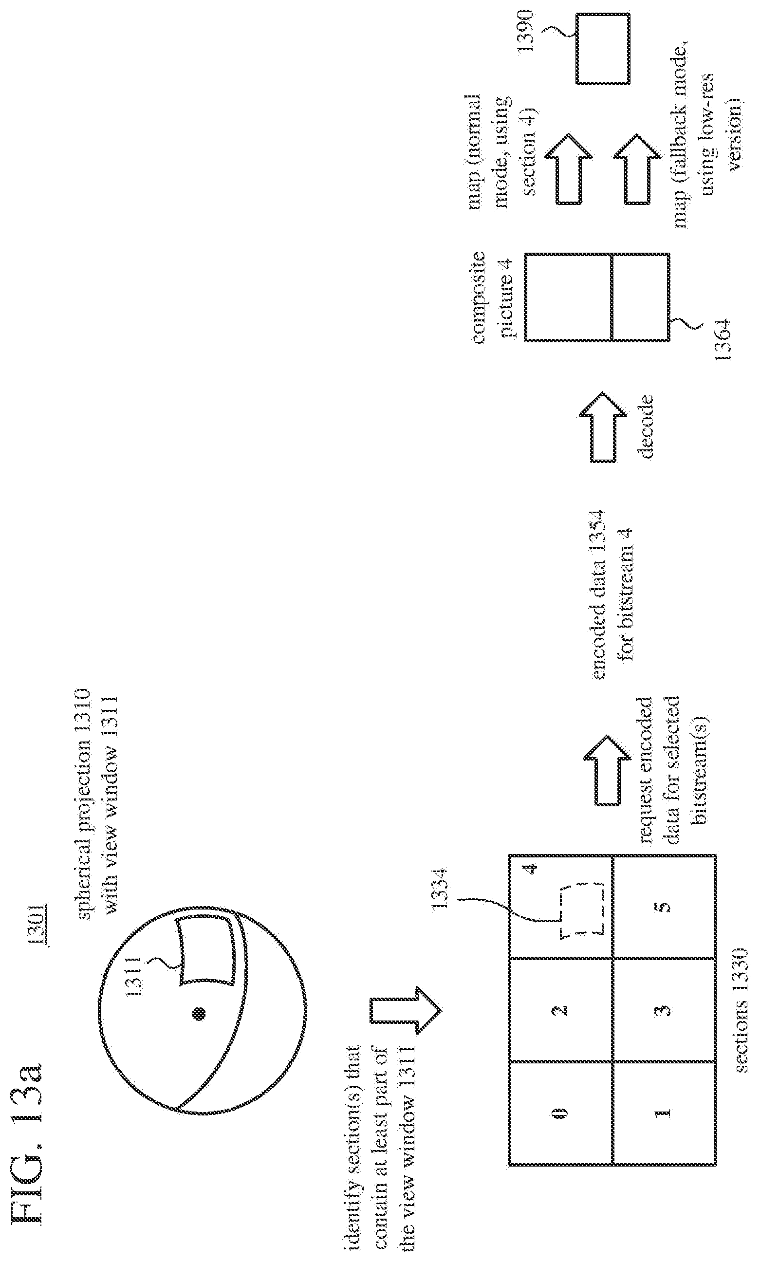 Patent US12328509 Figure 16 – Adaptive panoramic video streaming using composite pictures