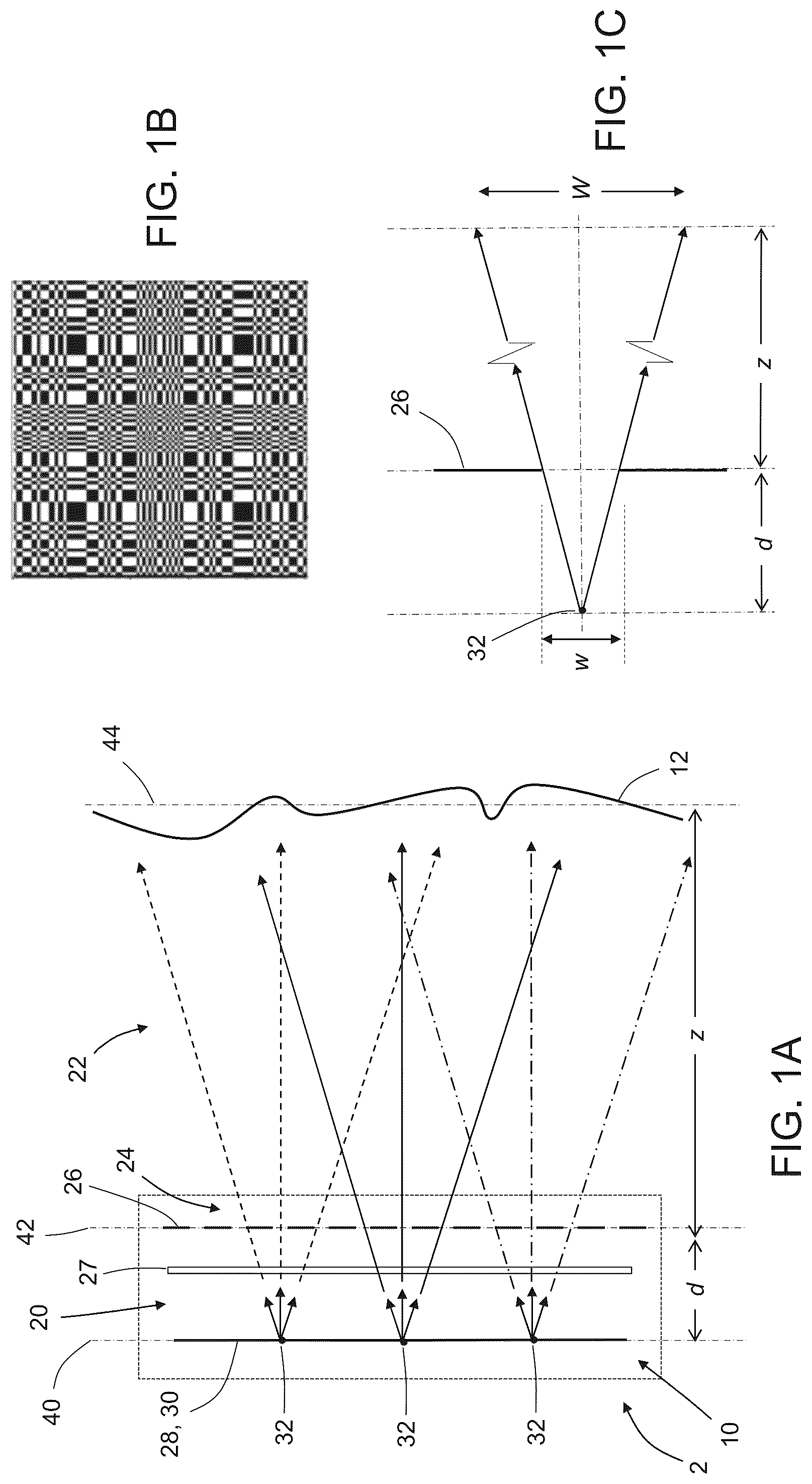 Patent US12328513 — Coded aperture imaging system and method — Figure 1
