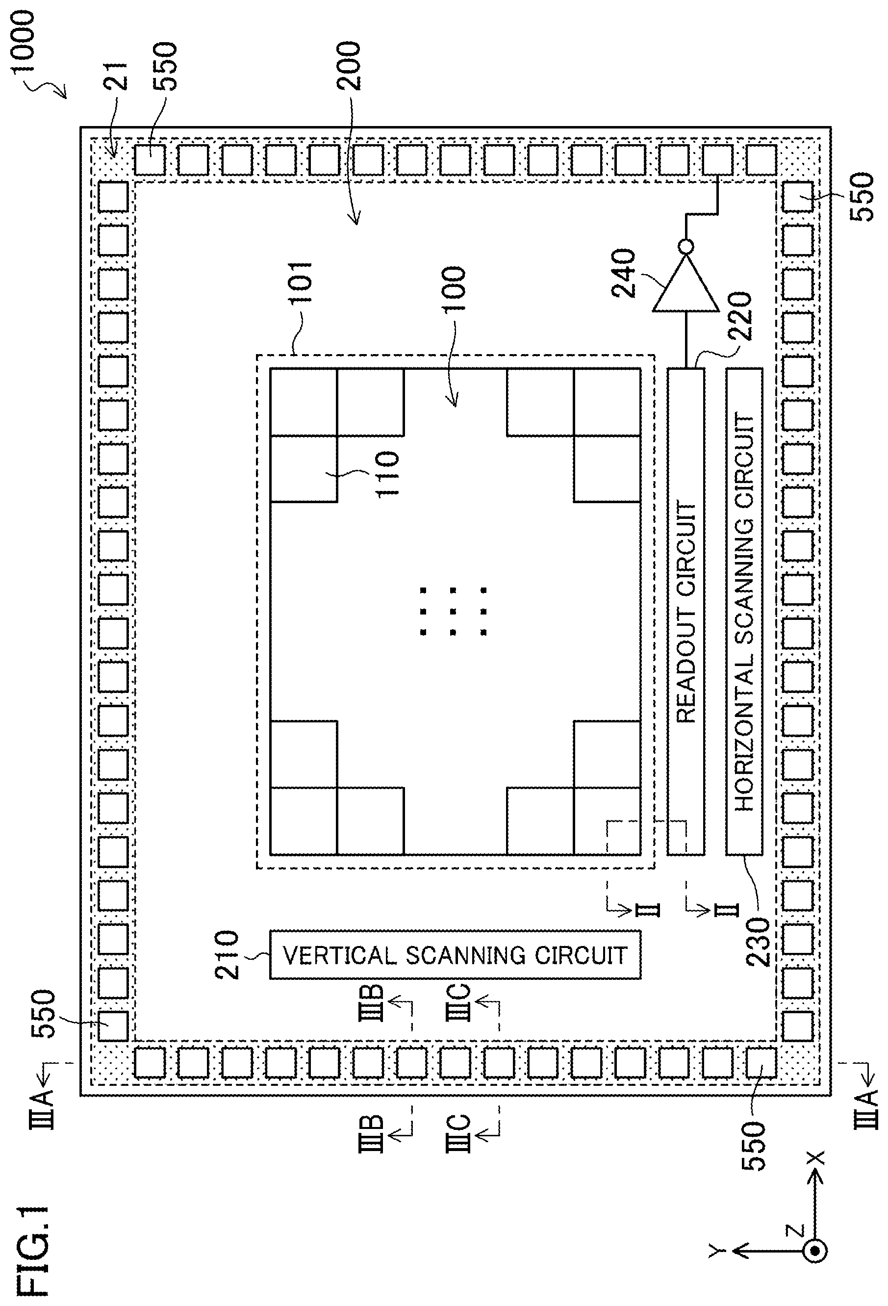 Patent US12328518 Figure 1 – Light detector
