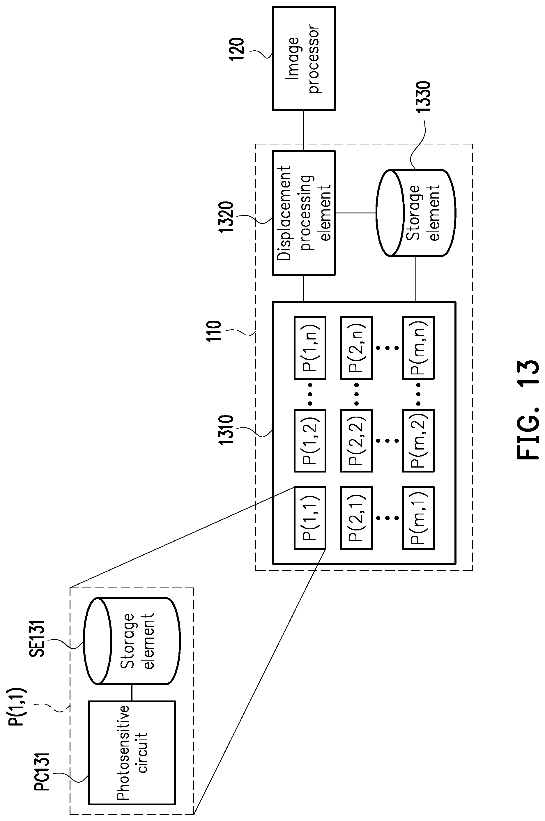 Patent US12328519 Figure 11 – Image sensor