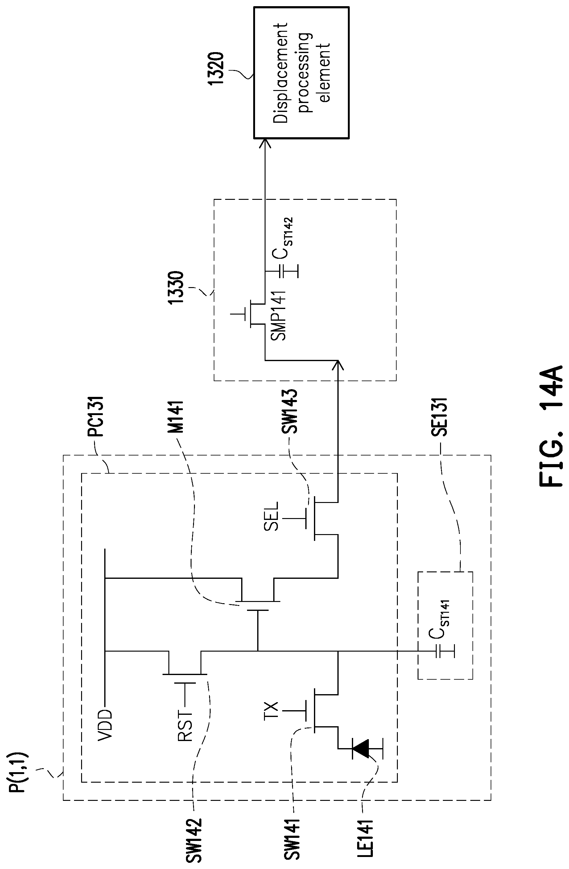 Patent US12328519 Figure 12 – Image sensor