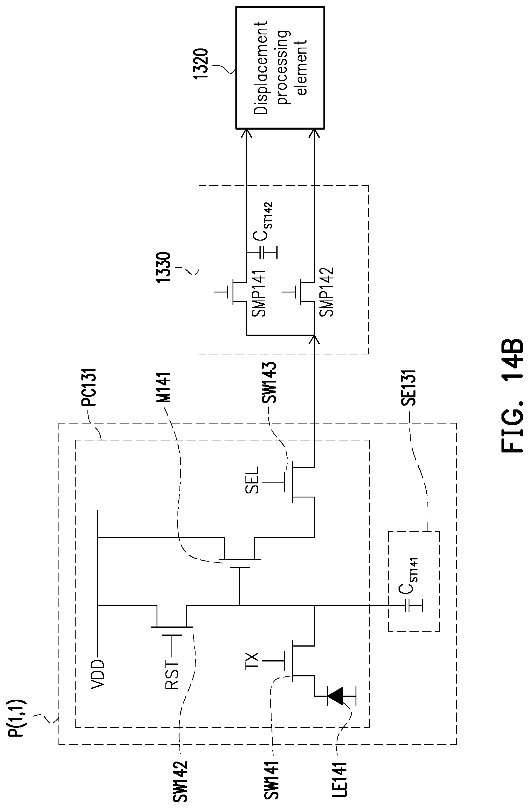 Patent US12328519 Figure 13 – Image sensor