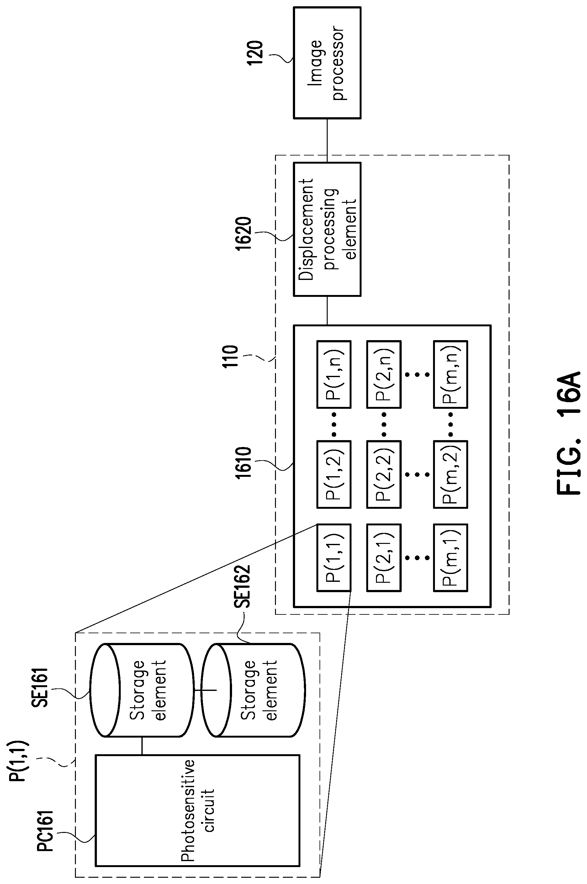 Patent US12328519 Figure 16 – Image sensor