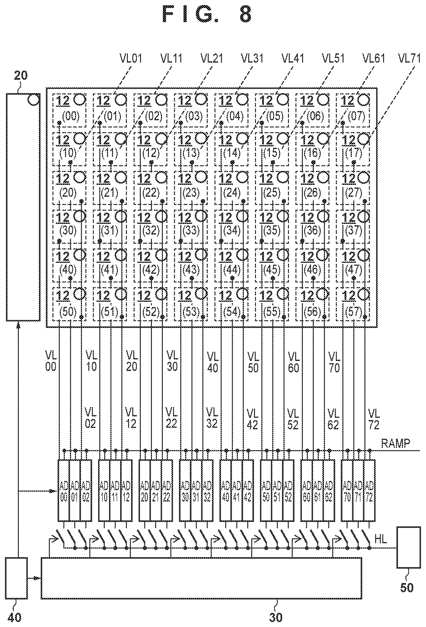 Patent US12328520 Figure 7 – Image pickup device