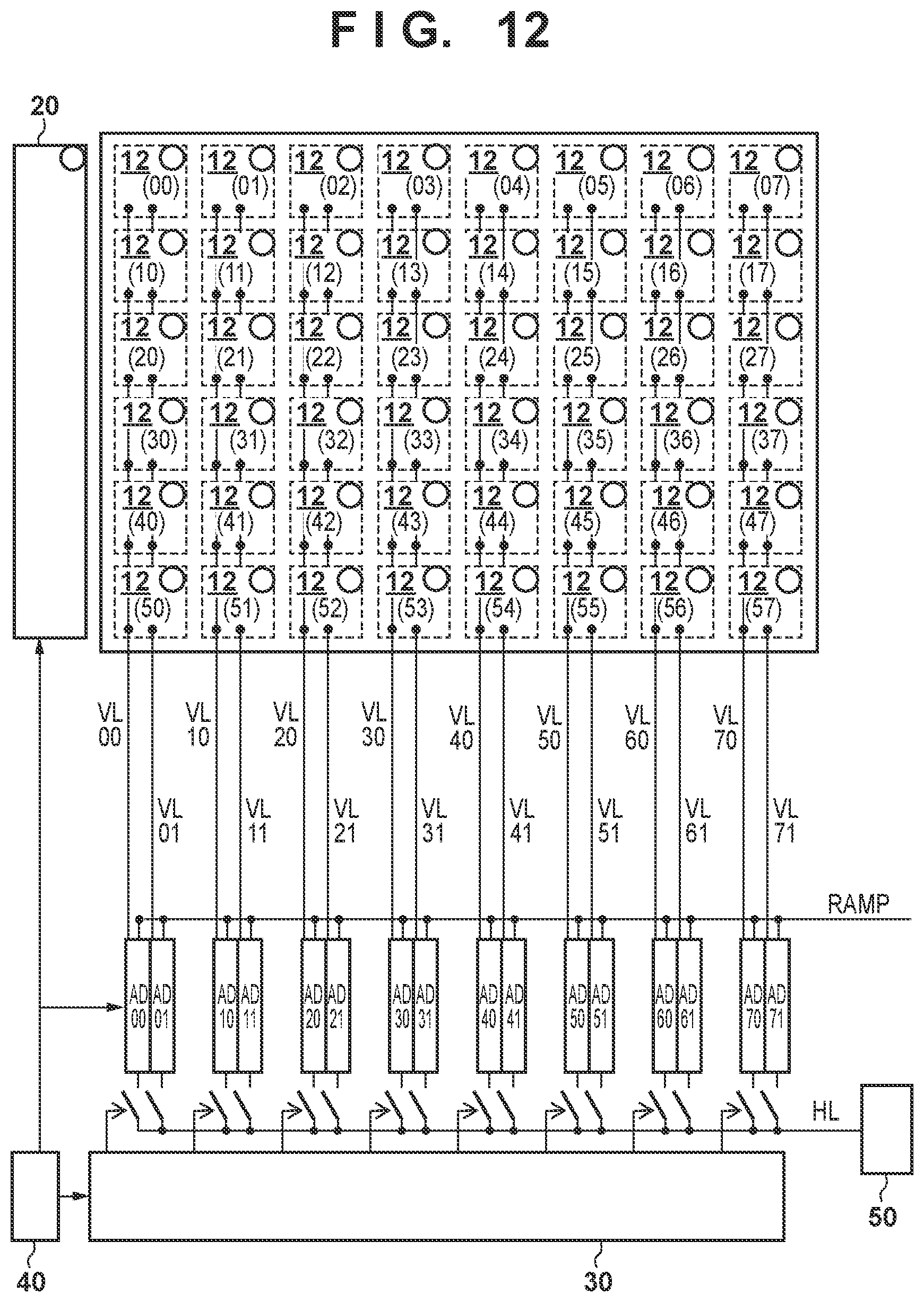 Patent US12328520 Figure 11 – Image pickup device