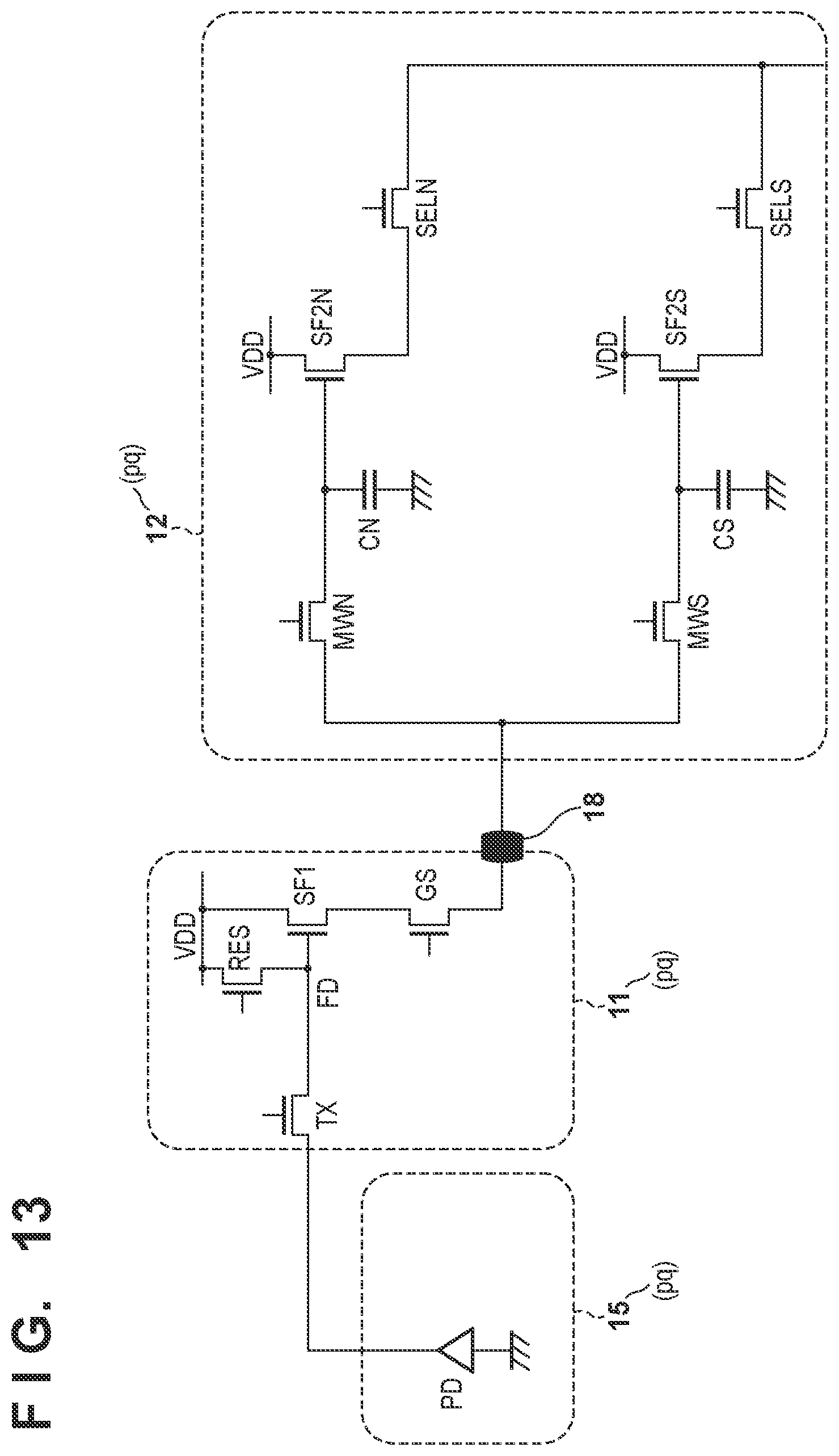 Patent US12328520 Figure 12 – Image pickup device