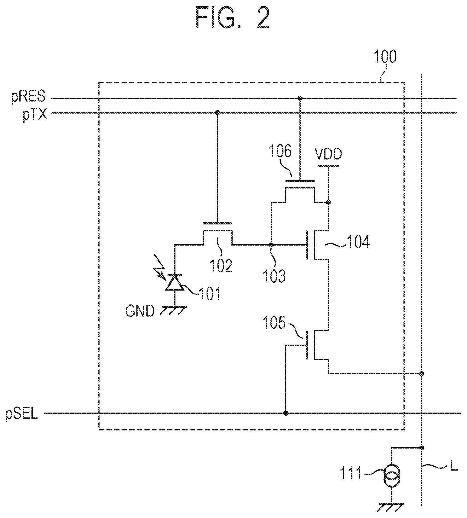Patent US12328521 Figure 2 – Photoelectric conversion device, and apparatus