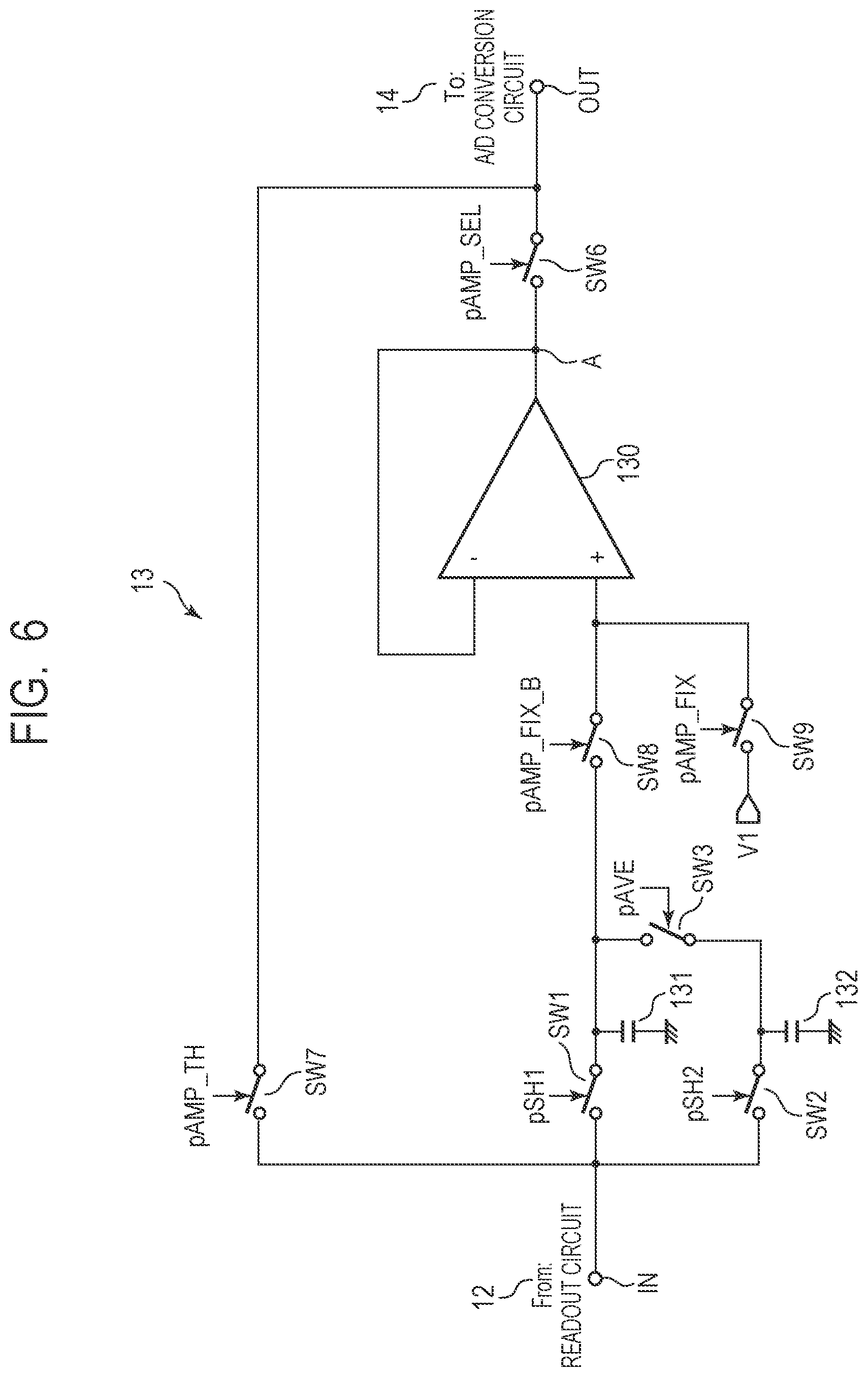 Patent US12328521 Figure 6 – Photoelectric conversion device, and apparatus