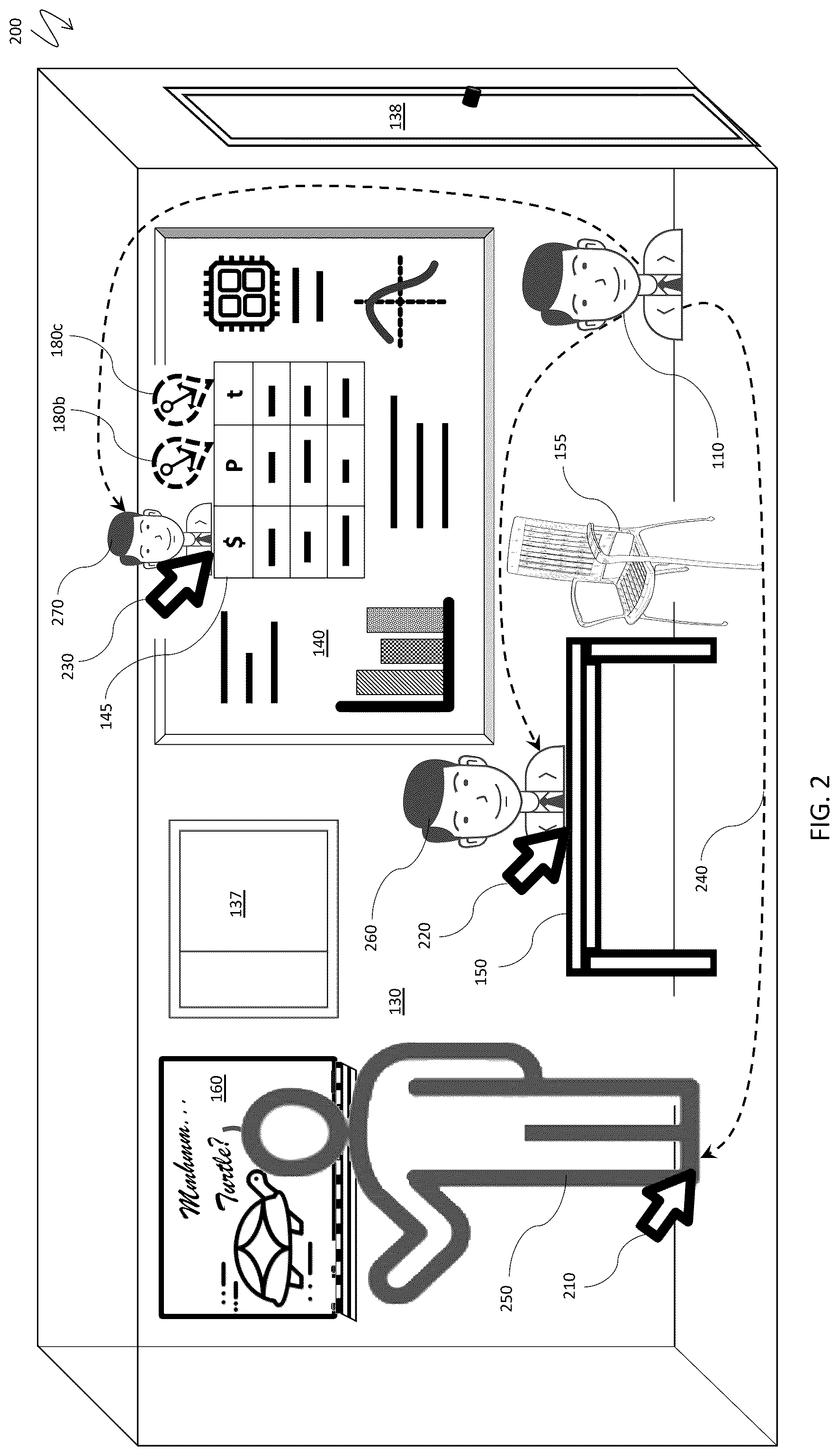Patent US12328530 — Anchors and interactive forms for asynchronous video presentations with immersive viewers — Figure 1