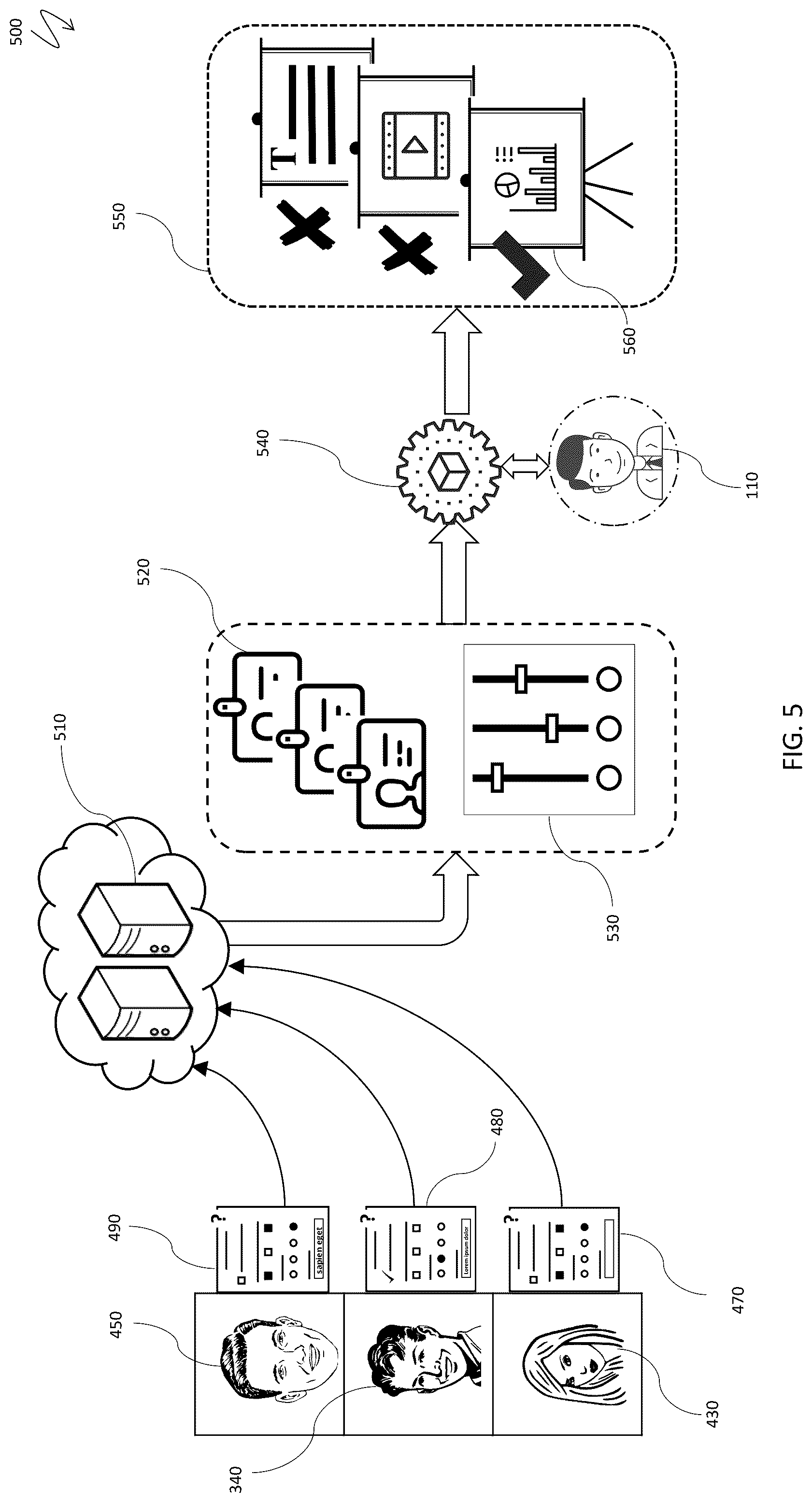 Patent US12328530 Figure 7 – Anchors and interactive forms for asynchronous video presentations with immersive viewers