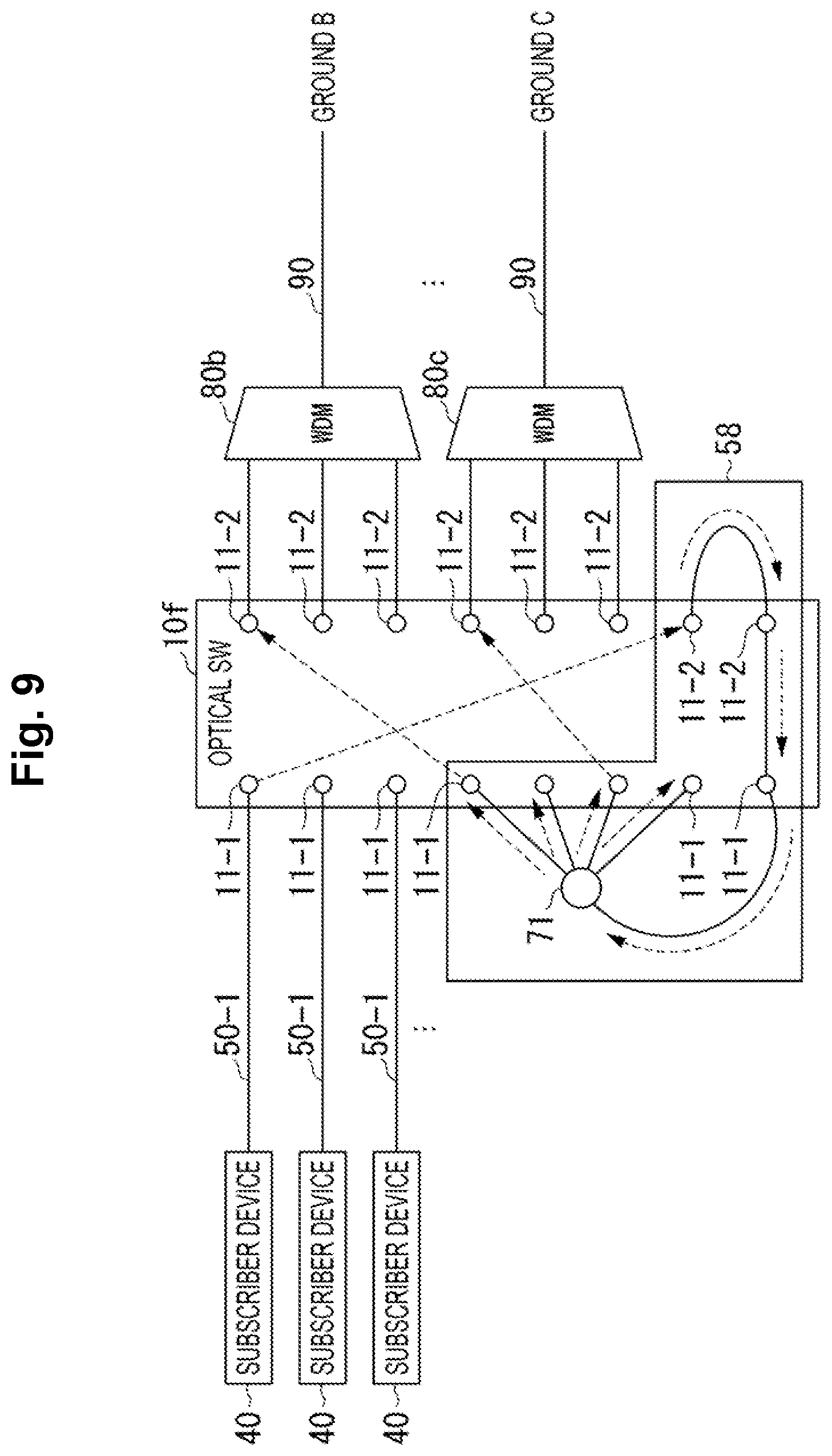 Patent US12328537 Figure 9 – Optical communication apparatus, optical communication system and optical communication method