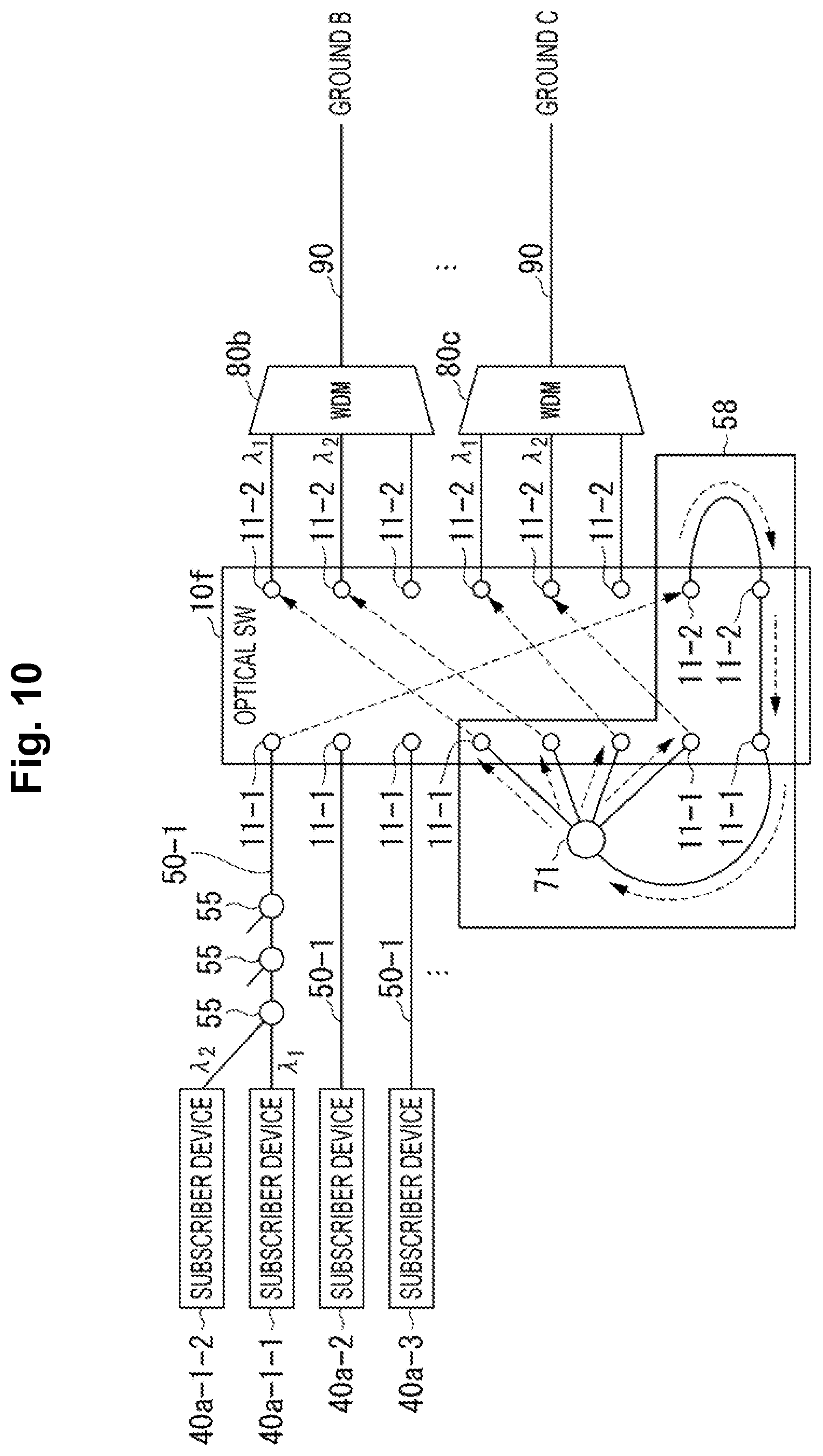 Patent US12328537 Figure 10 – Optical communication apparatus, optical communication system and optical communication method