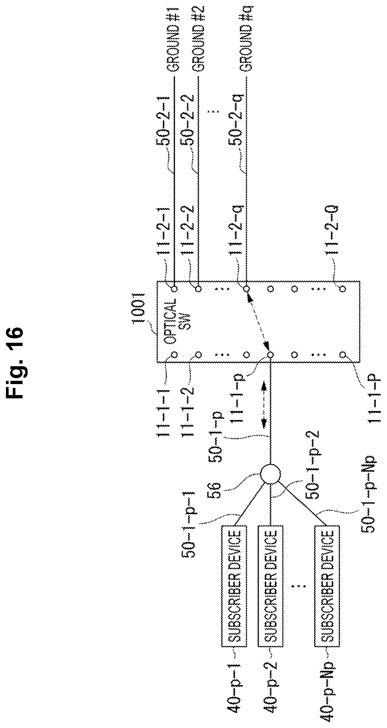 Patent US12328537 Figure 16 – Optical communication apparatus, optical communication system and optical communication method