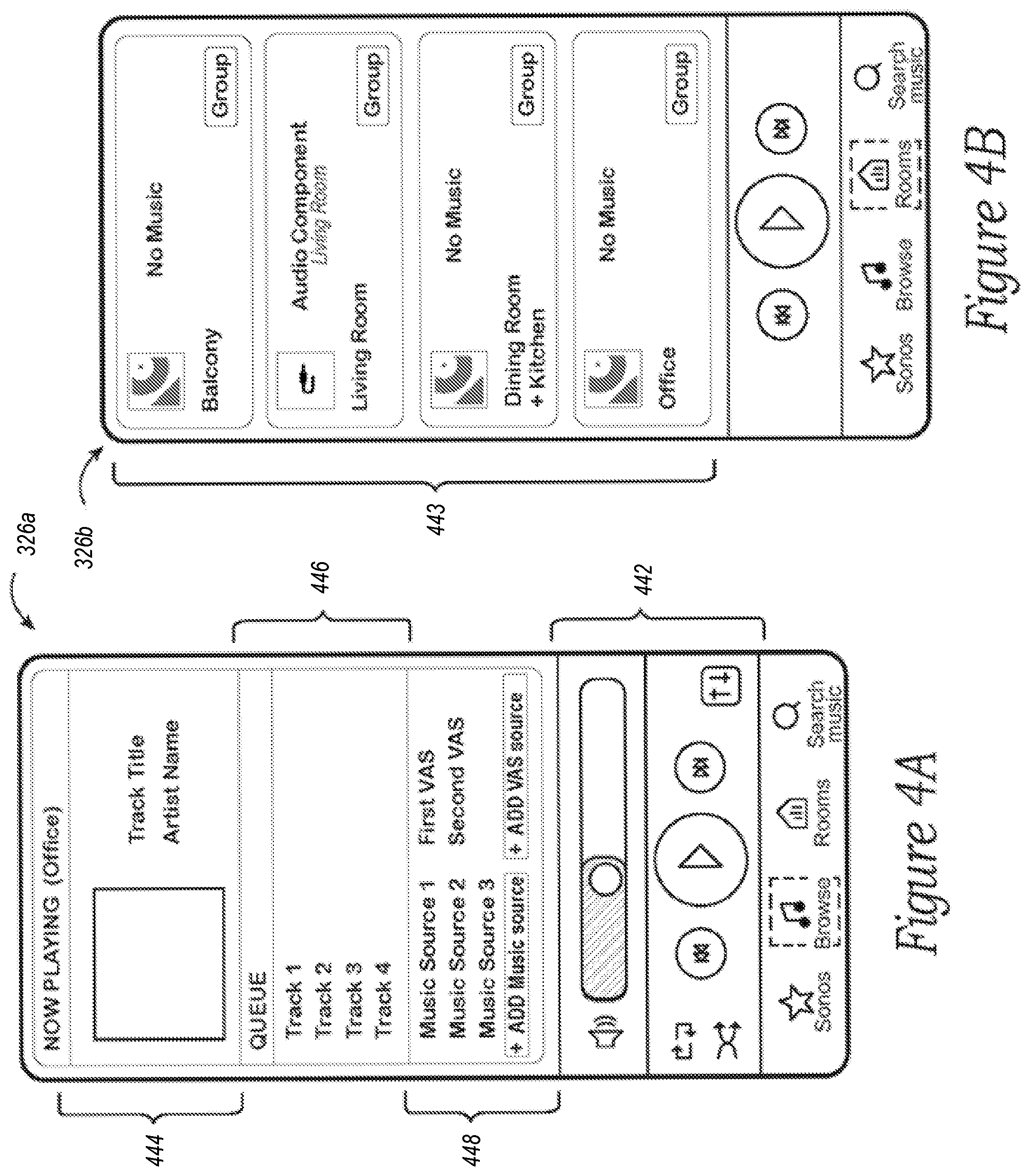 Patent US12328543 Figure 3 – Headphone interaction with media playback system