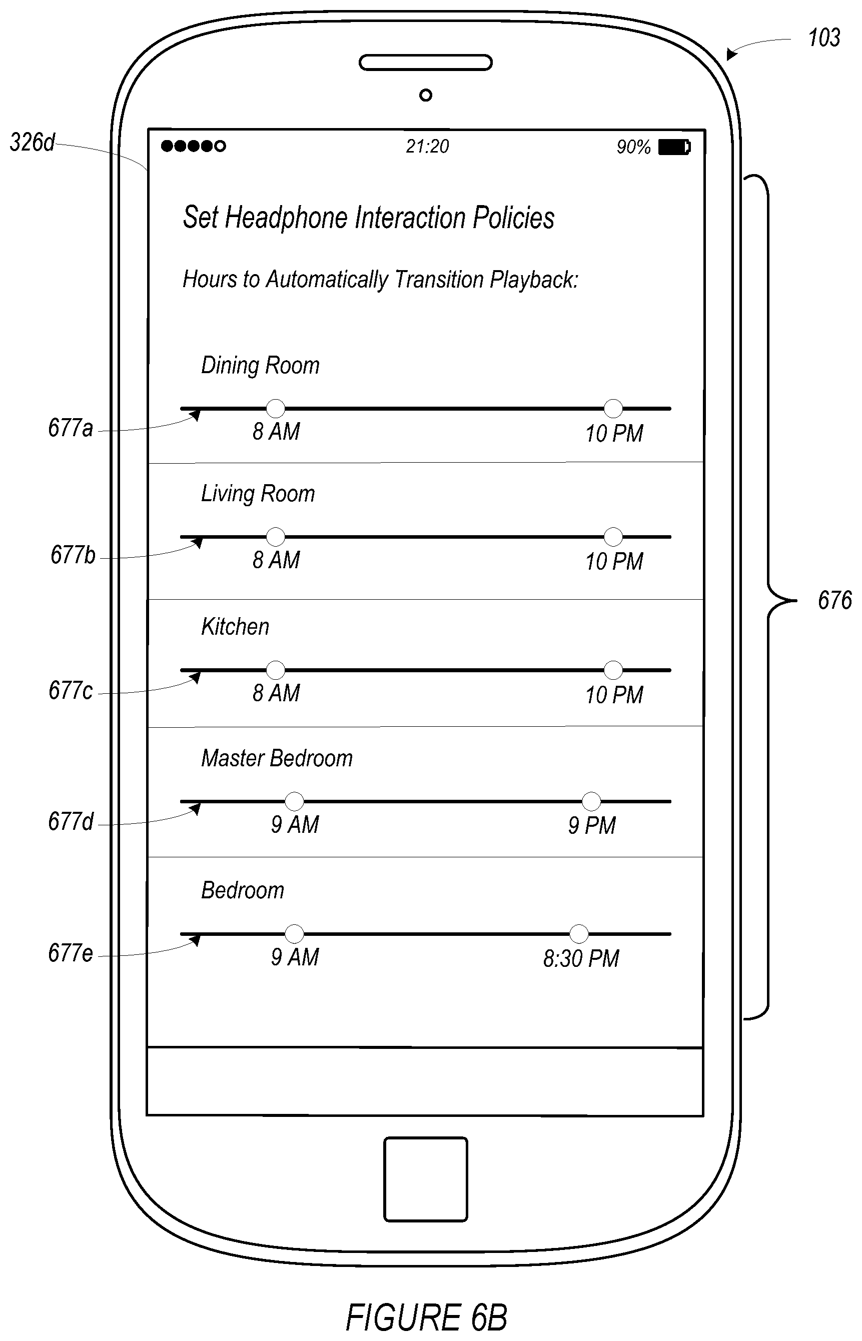 Patent US12328543 Figure 8 – Headphone interaction with media playback system