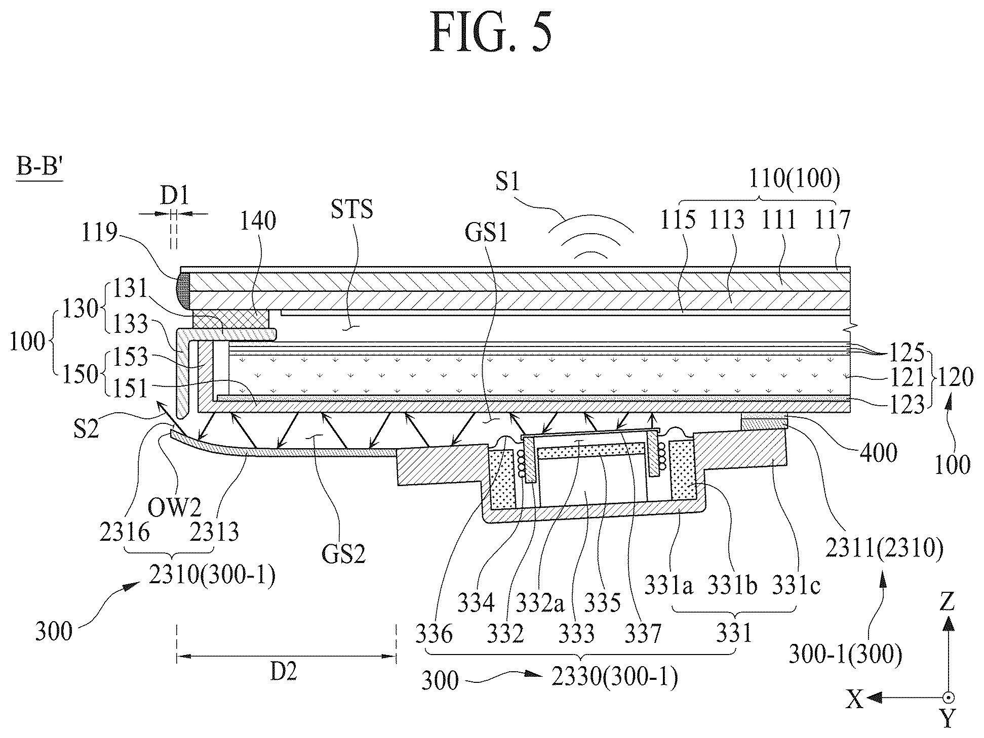 Patent US12328546 Figure 3 – Display apparatus