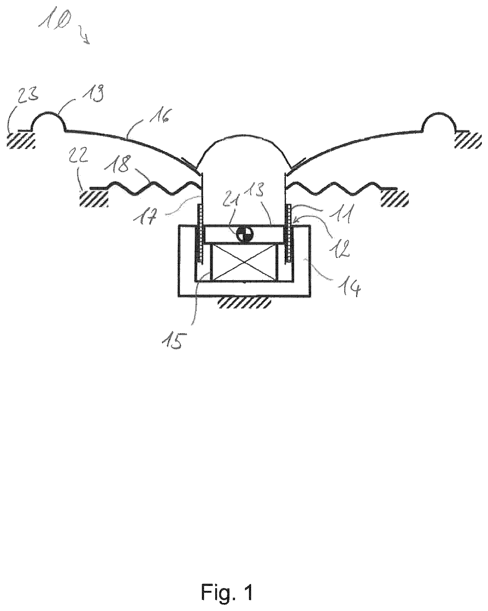 Patent US12328547 Figure 1 – Loudspeaker