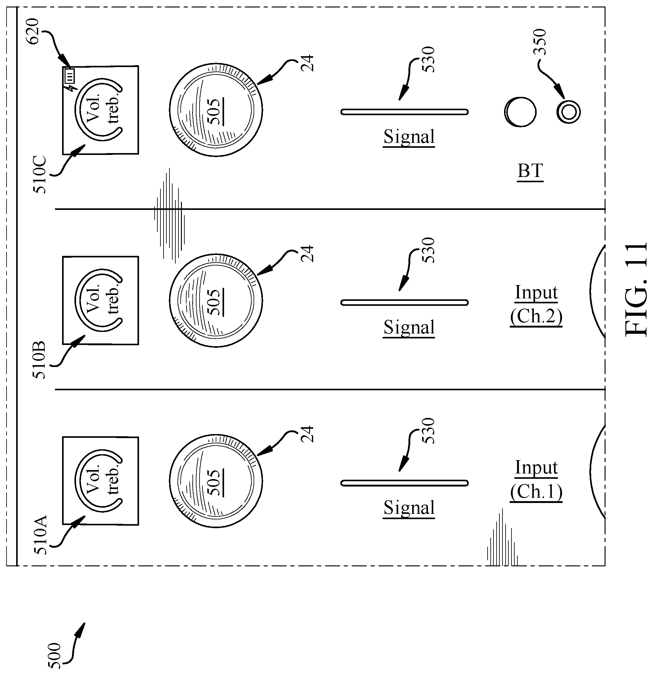 Patent US12328553 Figure 11 – Portable speaker with integrated wireless transmitter