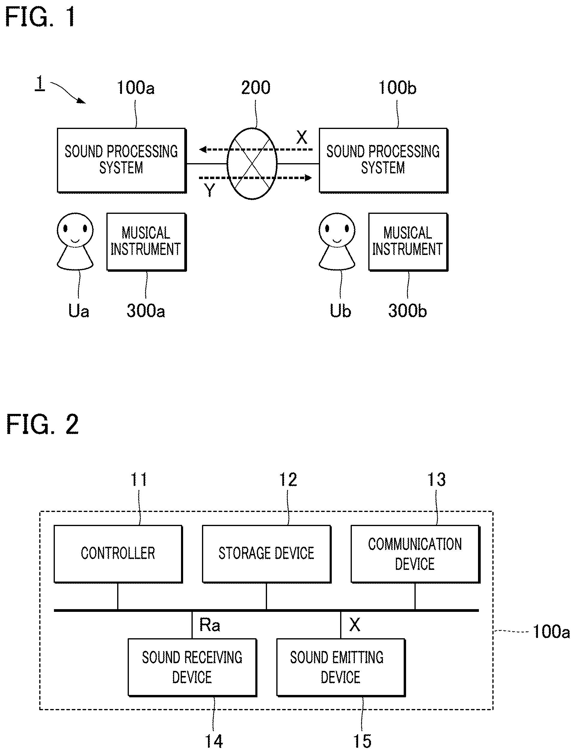 Patent US12328556 — Sound processing method, and sound processing system — Figure 1