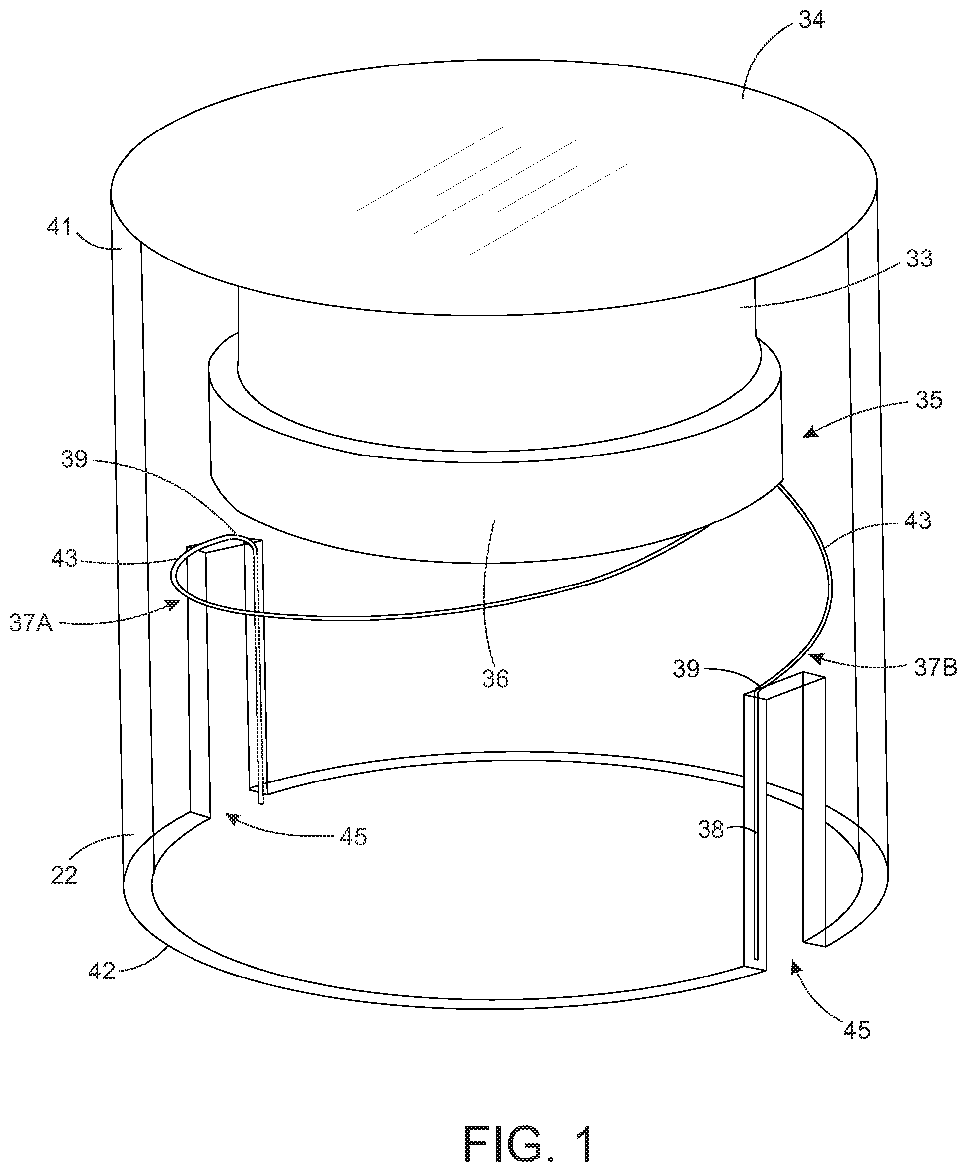 Patent US12328560 Figure 1 – Electro-acoustic transducer including a miniature voice coil